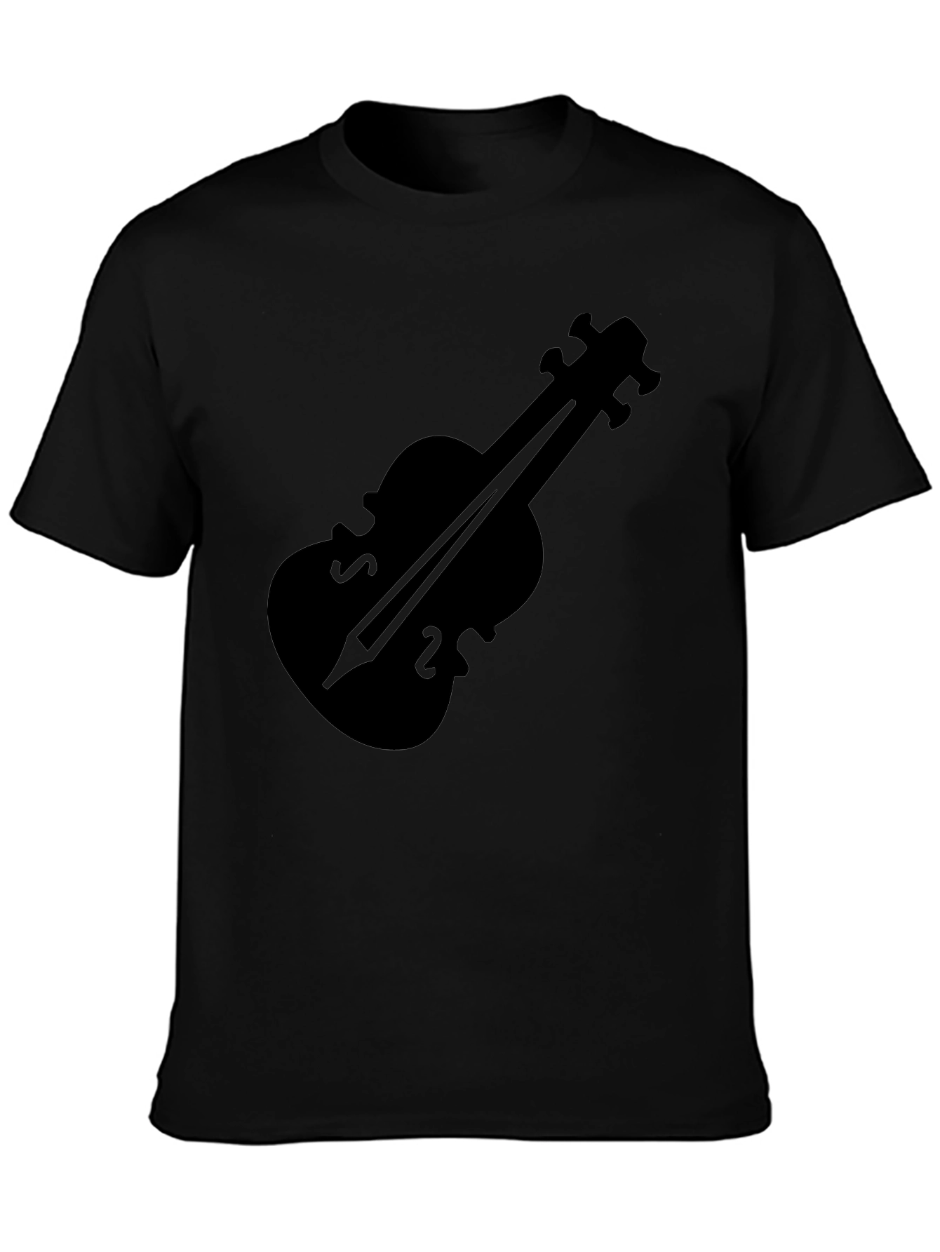 Violin Graphic Tee - Classic Music Lover Shirt
