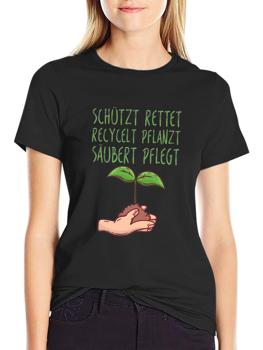 Eco-Friendly Graphic Tee - Protect Our Planet