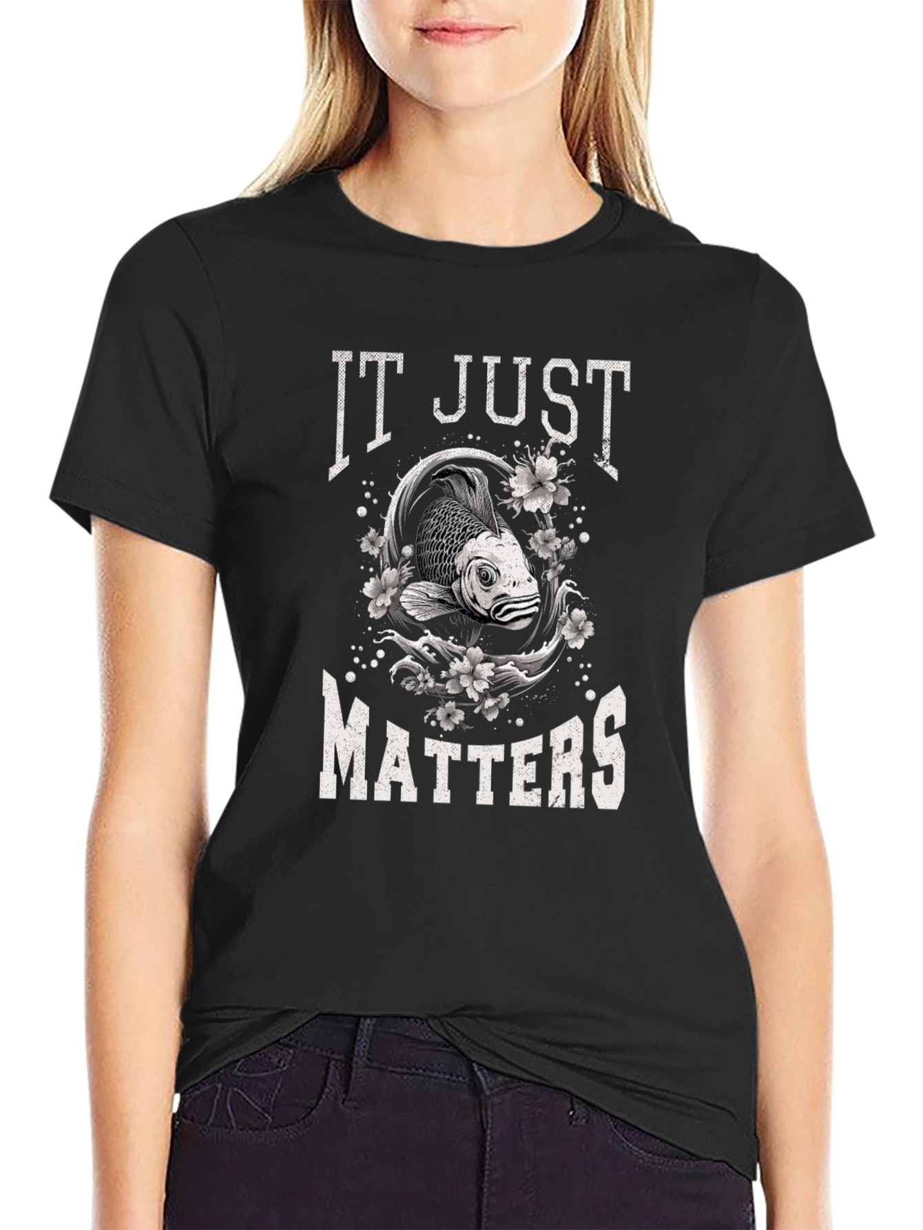 Koi Fish Graphic Tee - It Just Matters