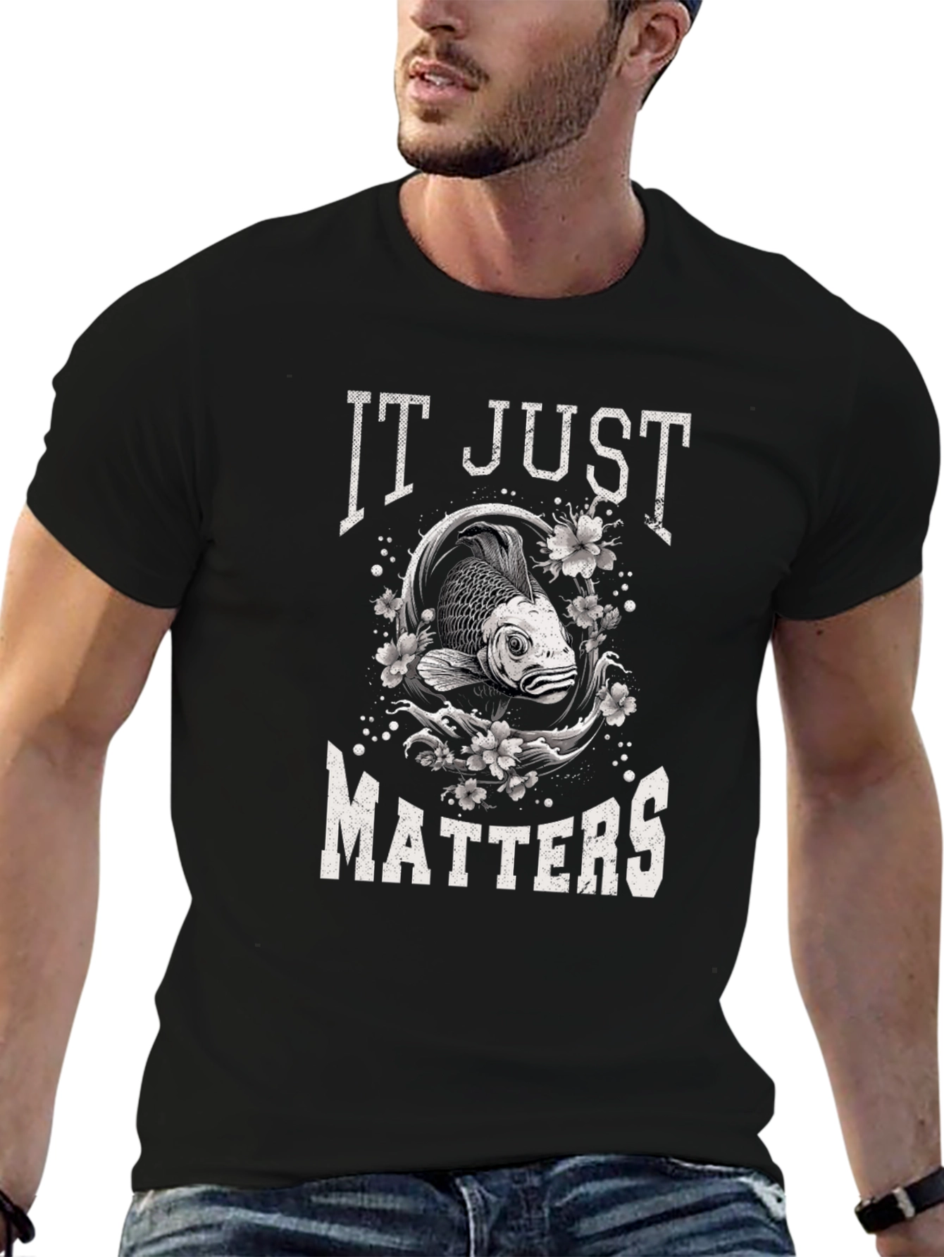 Koi Fish Graphic Tee - It Just Matters
