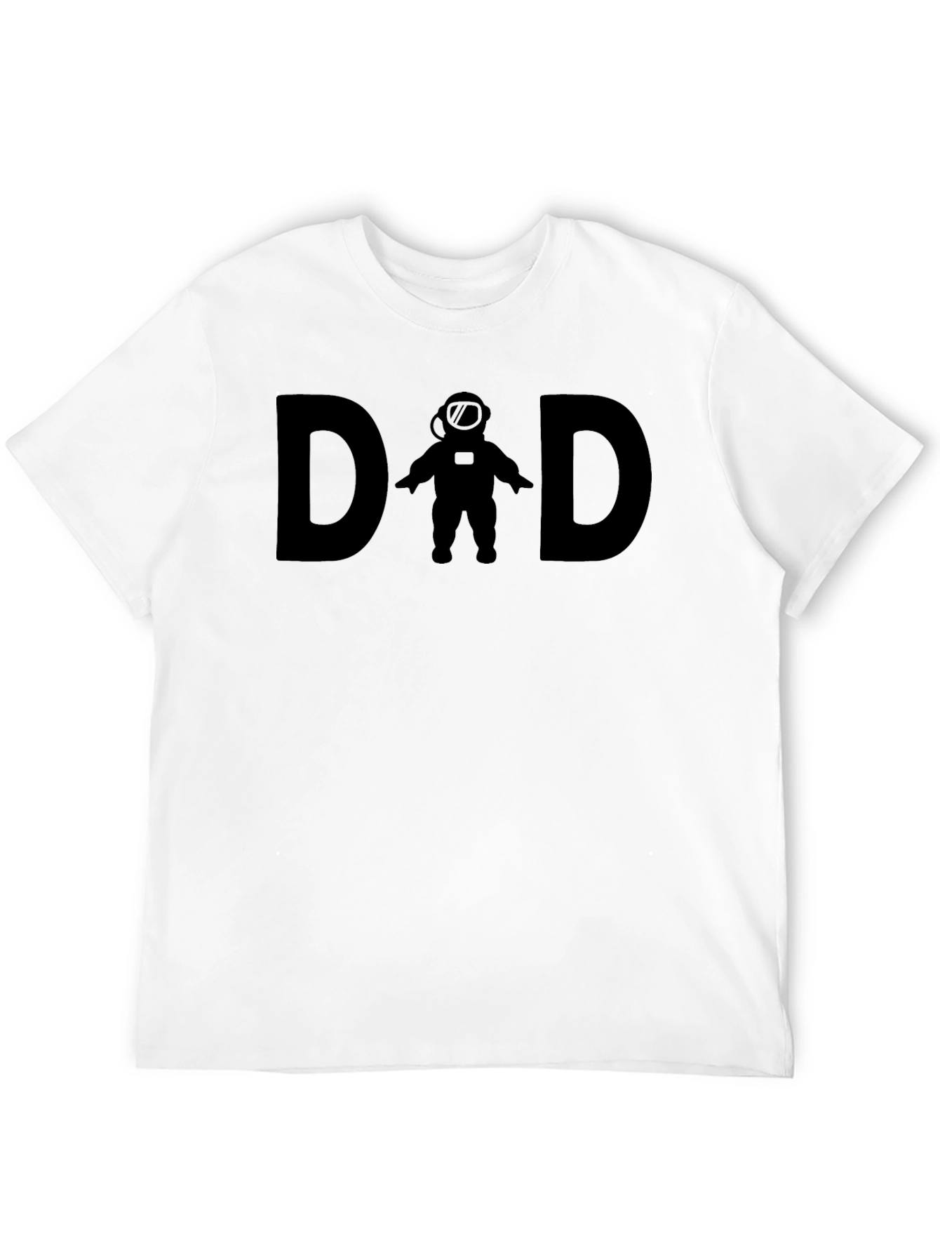 Dad Astronaut Graphic T-Shirt - Space Father Tee