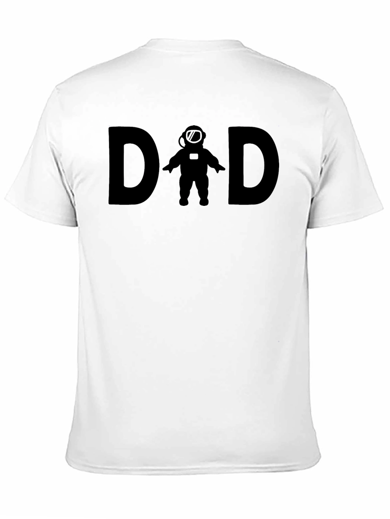 Dad Astronaut Graphic T-Shirt - Space Father Tee