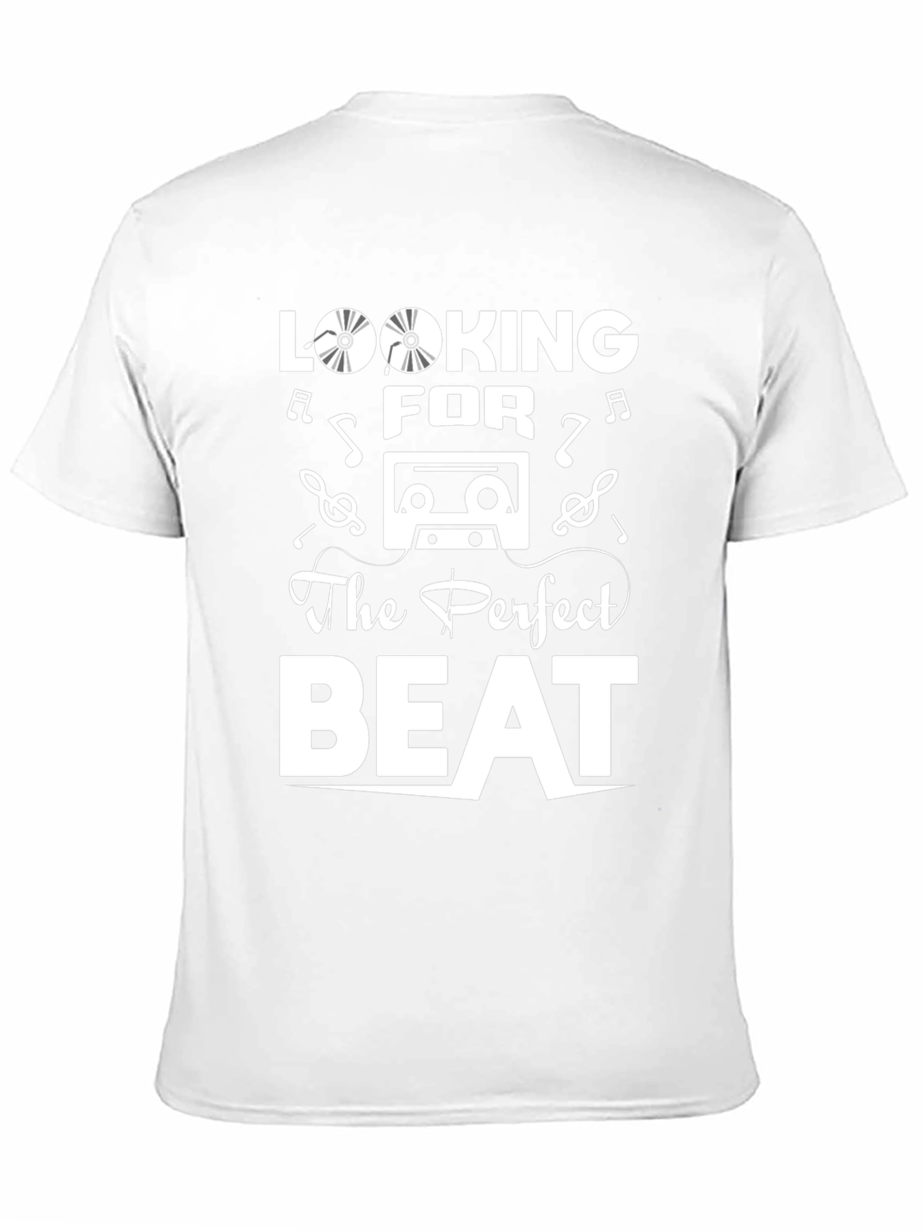 Looking for the Perfect Beat Black Graphic Tee