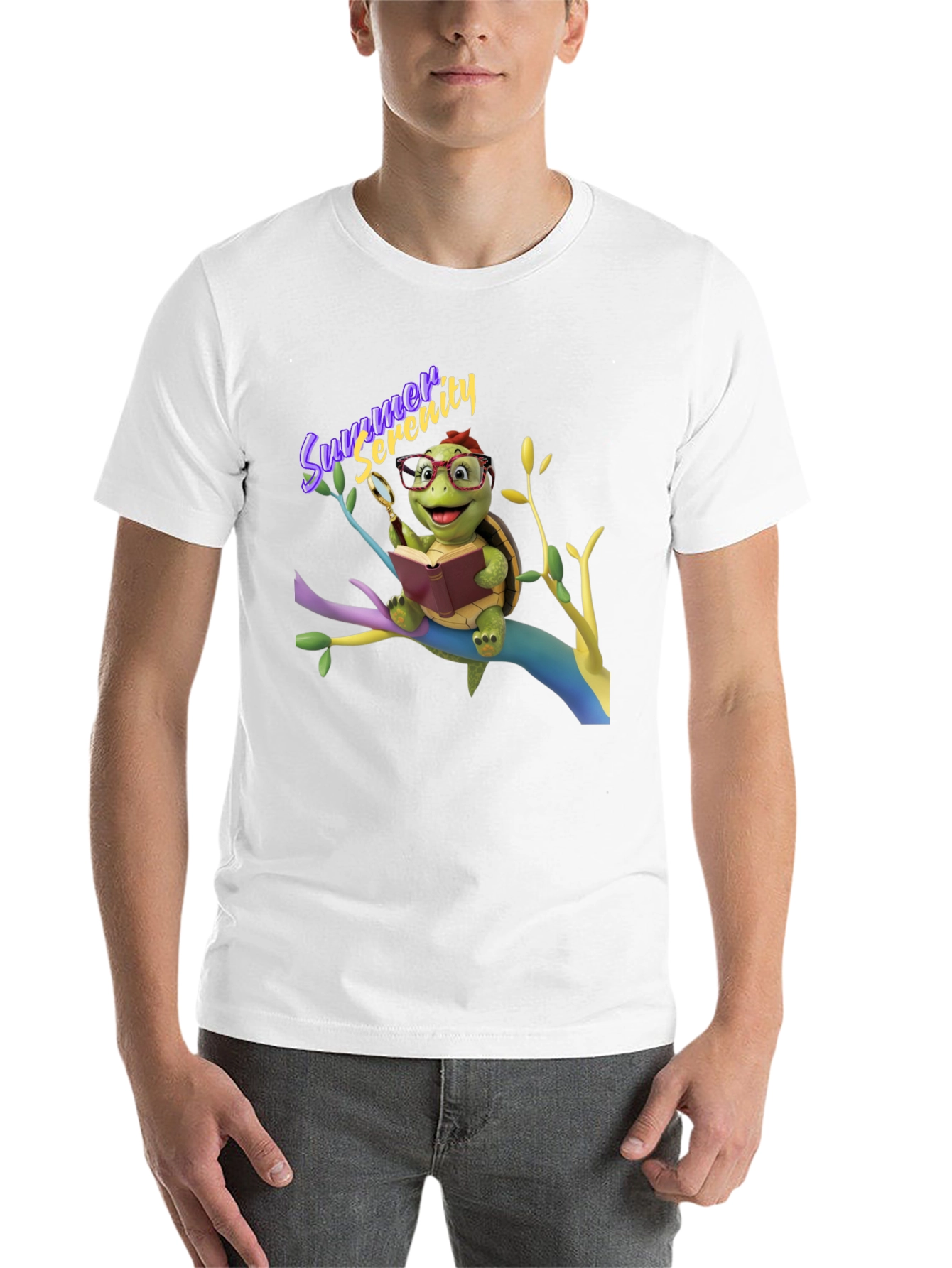 Summer Serenity Turtle T-Shirt