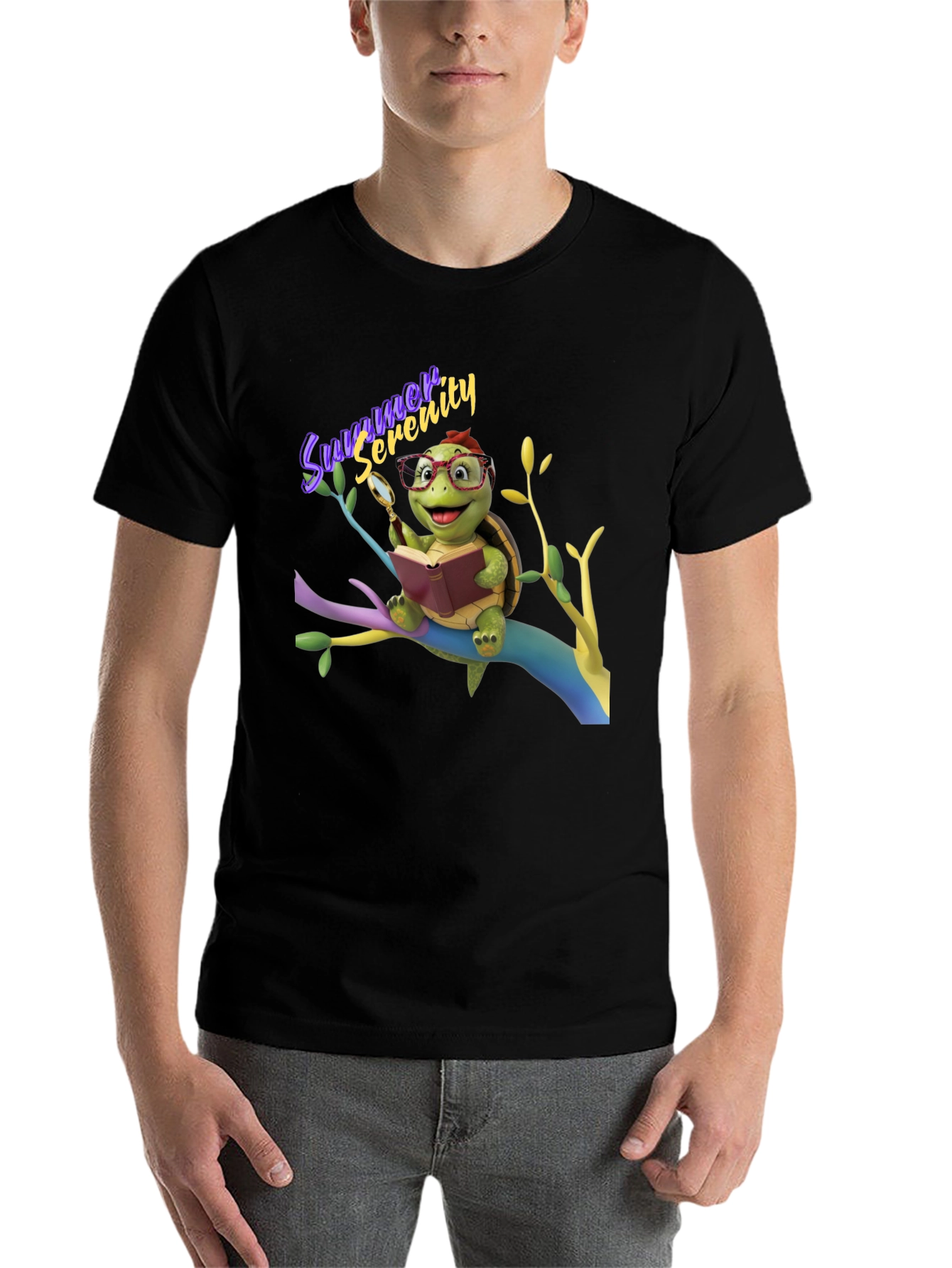 Summer Serenity Turtle T-Shirt