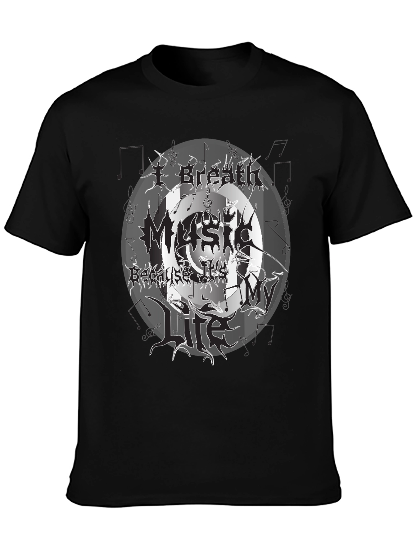 Black Music My Life Graphic Tee