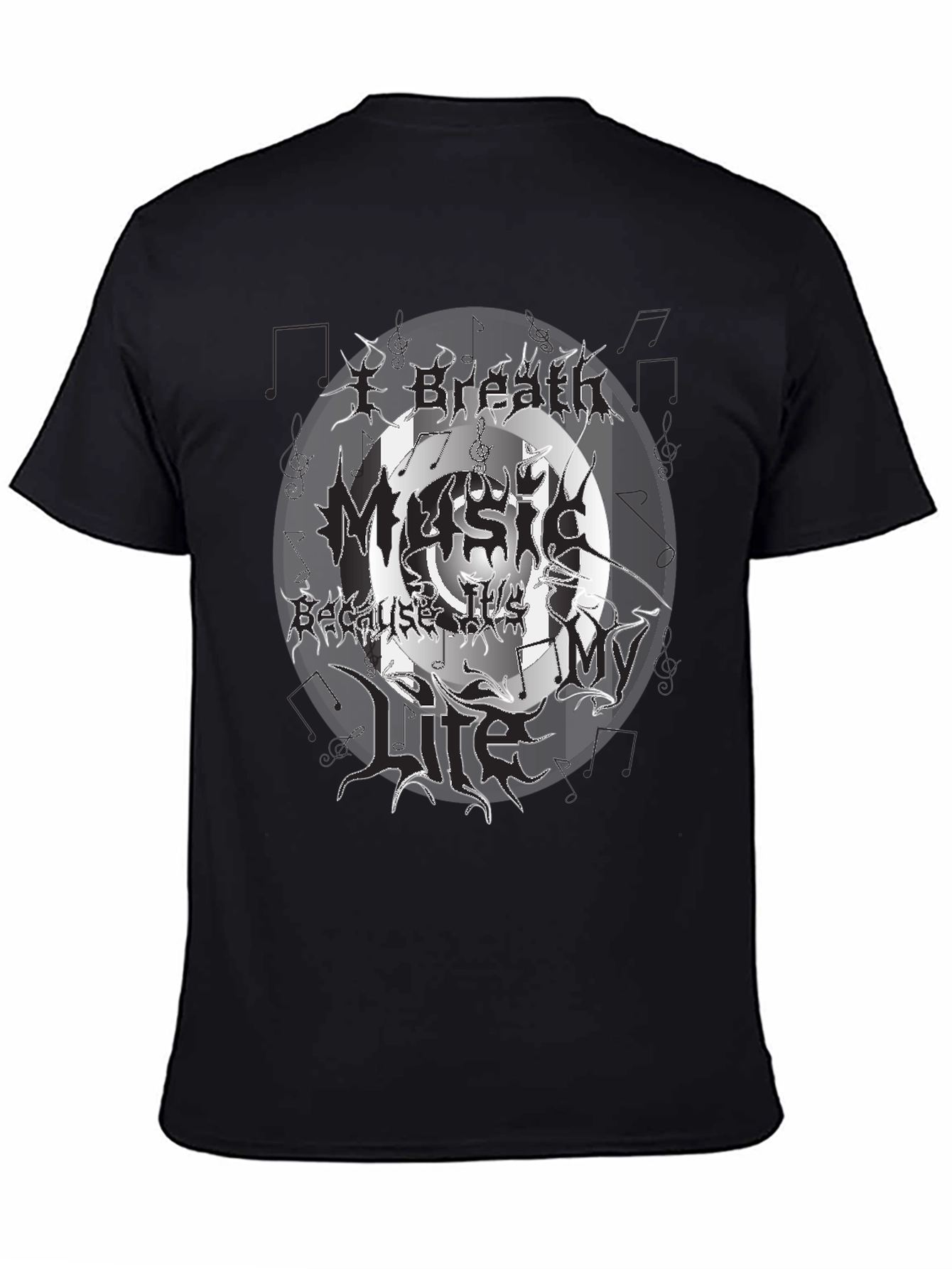 Black Music My Life Graphic Tee
