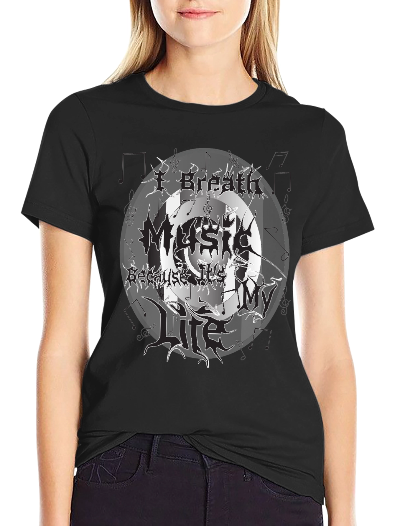 Black Music My Life Graphic Tee