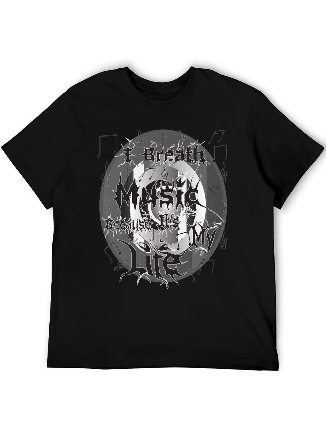 Black Music My Life Graphic Tee