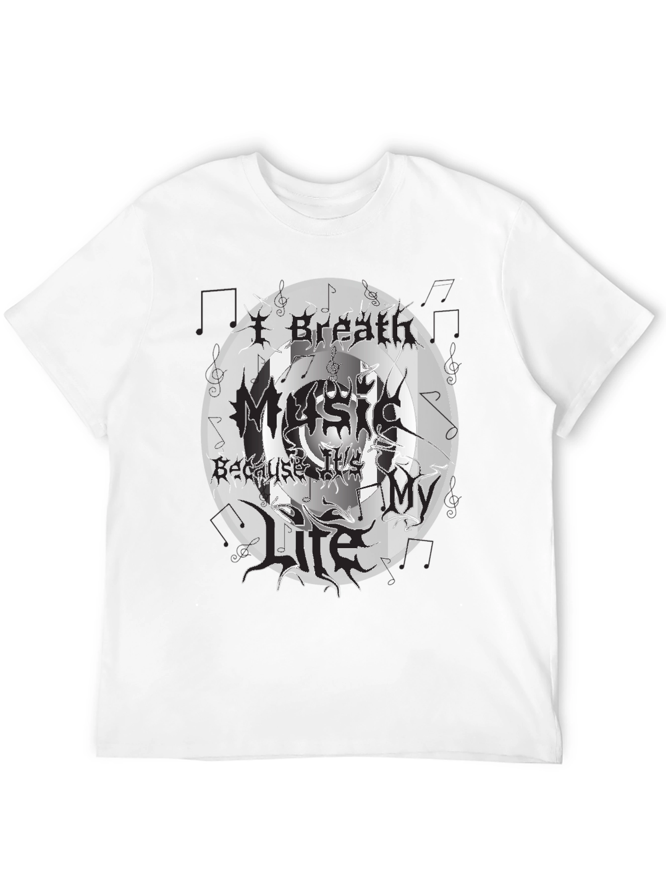 Black Music My Life Graphic Tee