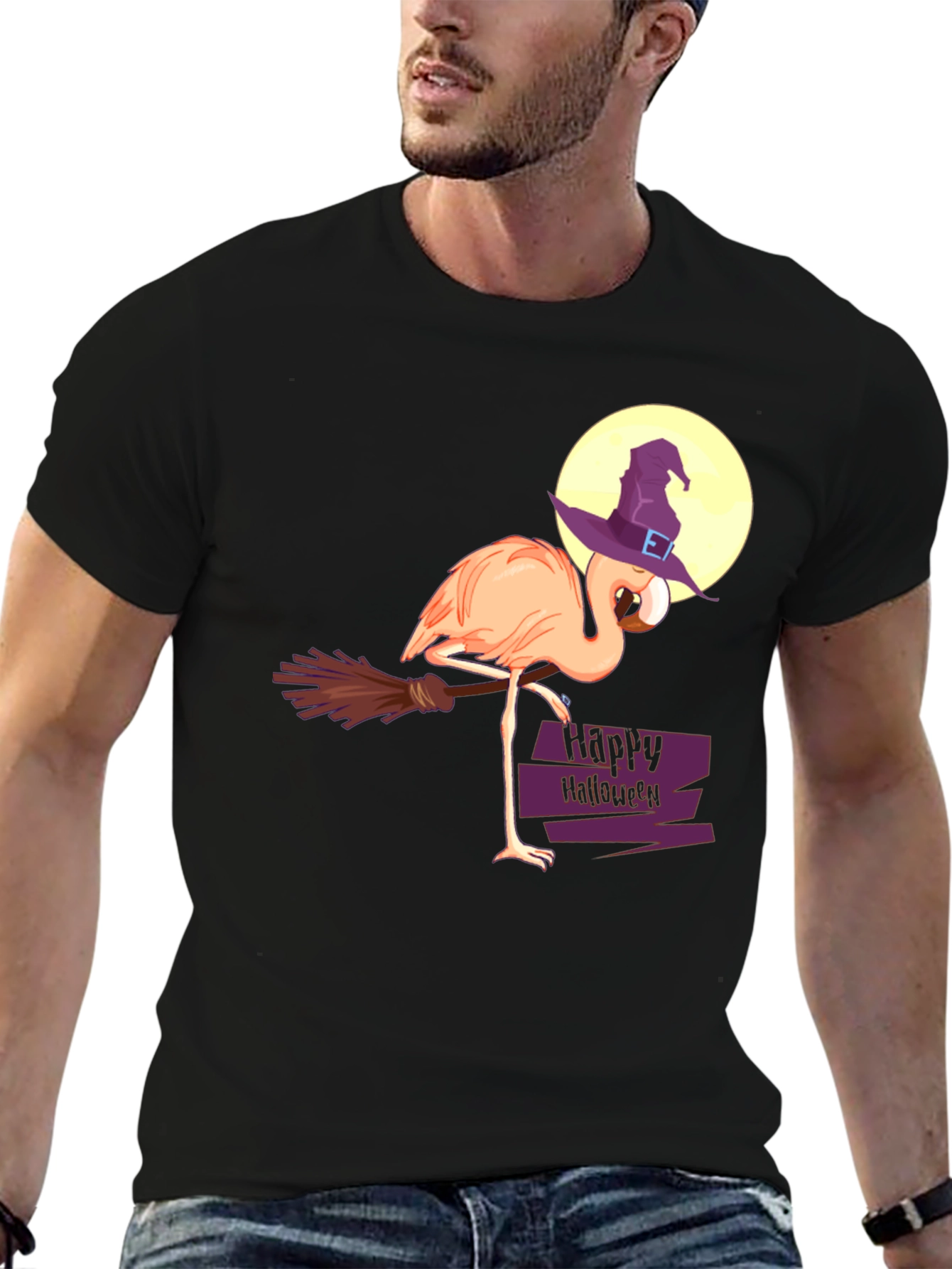 Halloween Flamingo T-Shirt