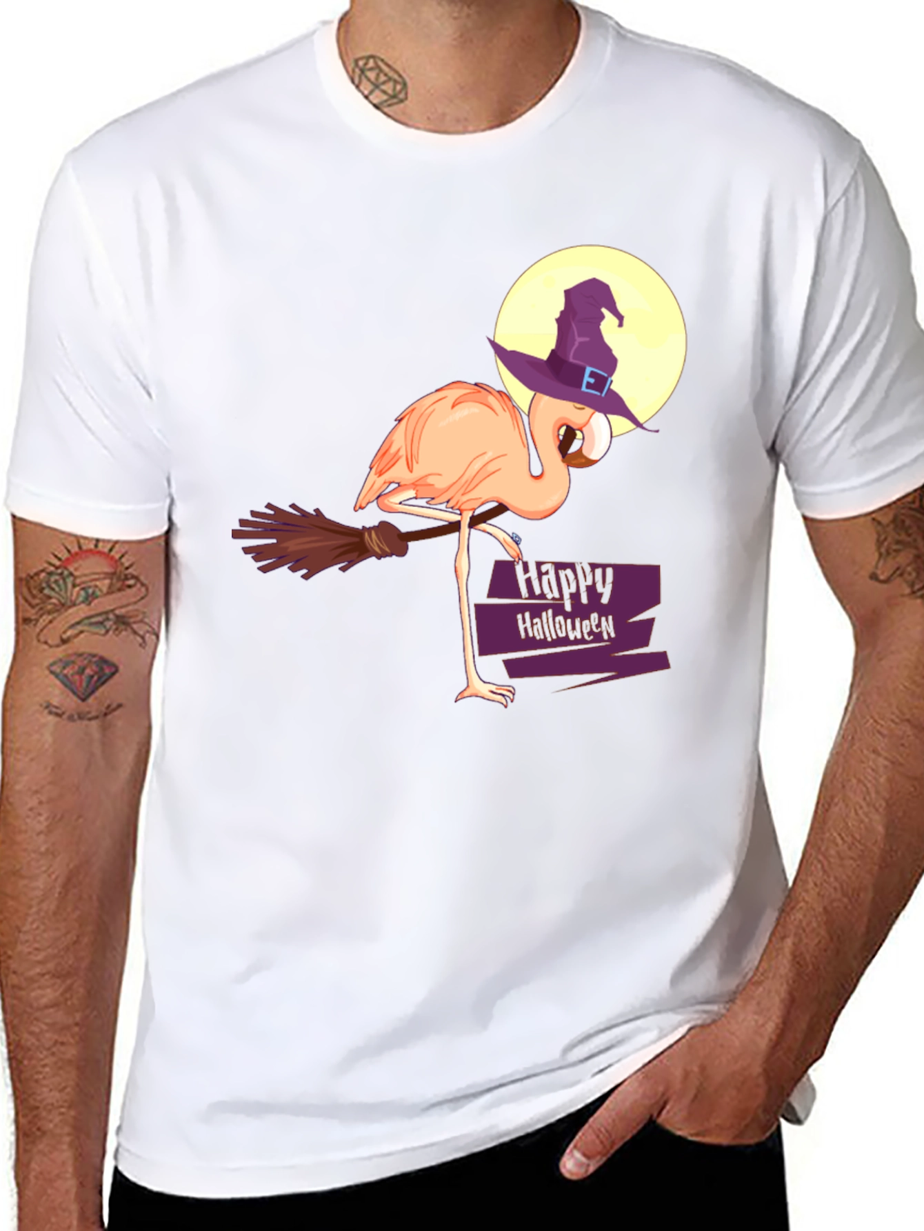 Halloween Flamingo T-Shirt