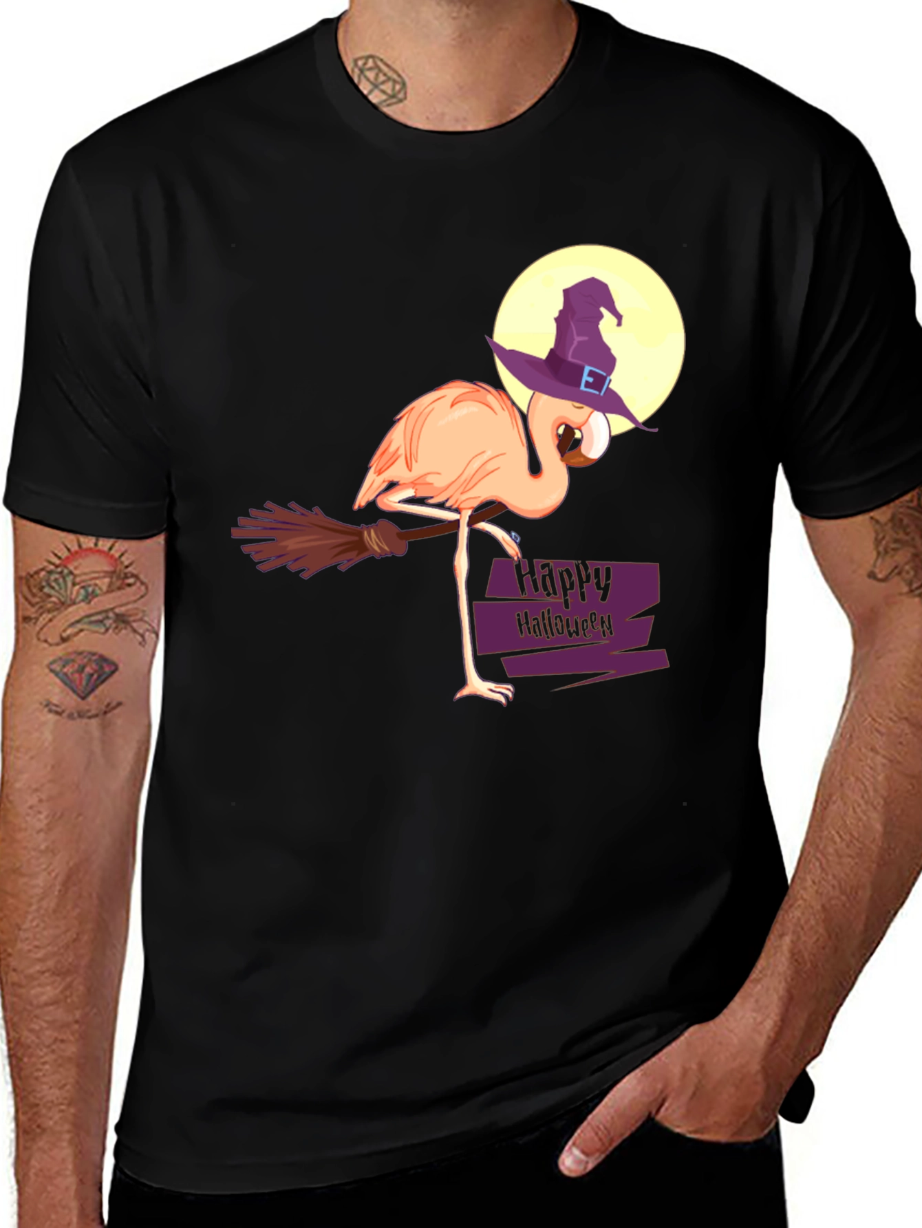 Halloween Flamingo T-Shirt