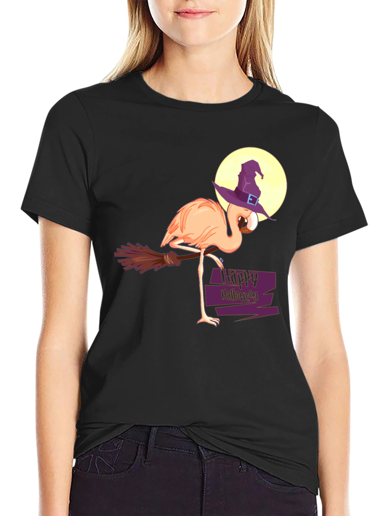 Halloween Flamingo T-Shirt
