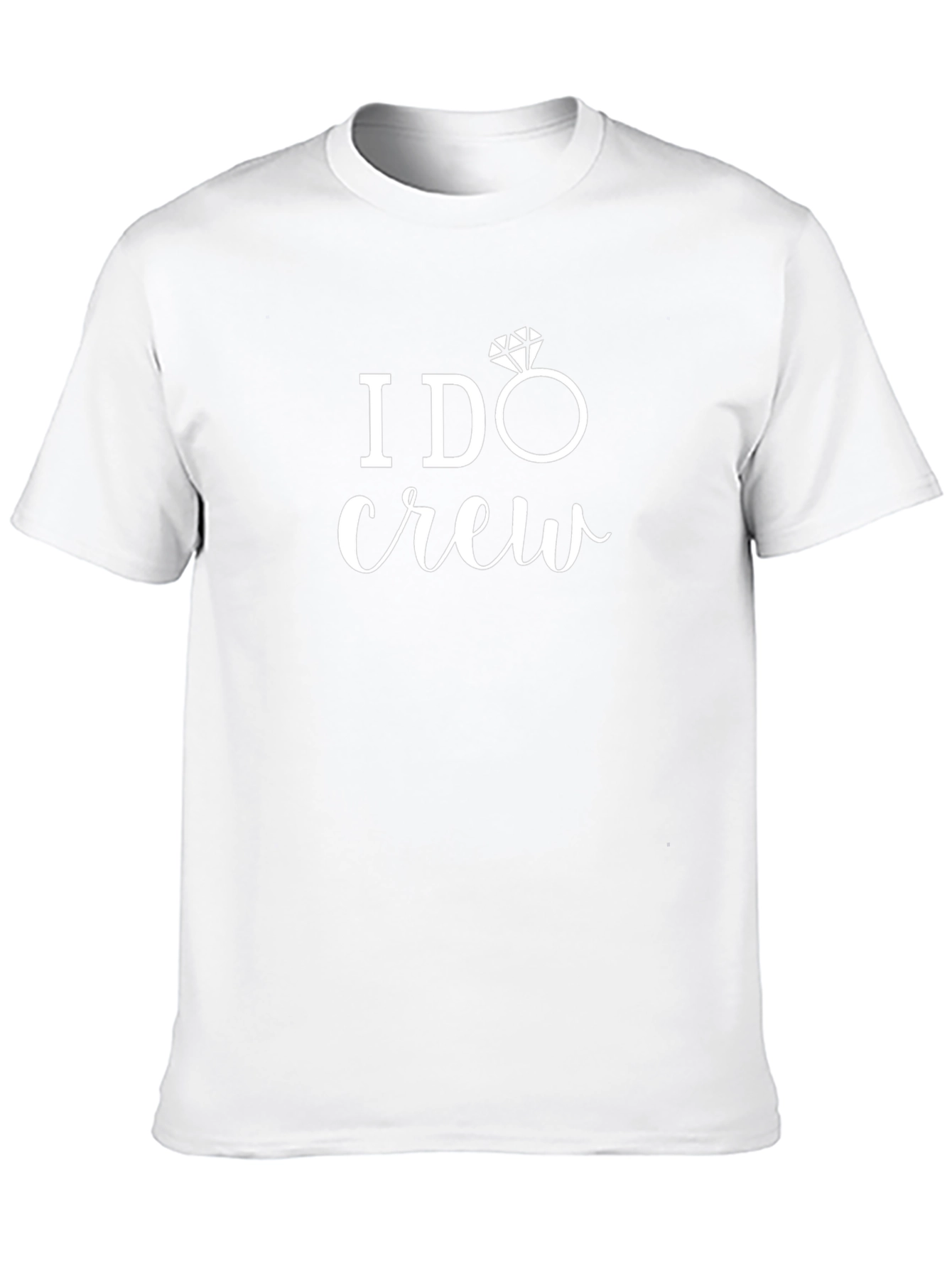 I Do Crew T-Shirt - Wedding Party Apparel