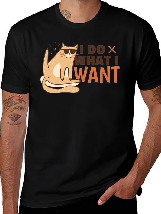 I Do What I Want Cat T-Shirt - Cool & Funny!
