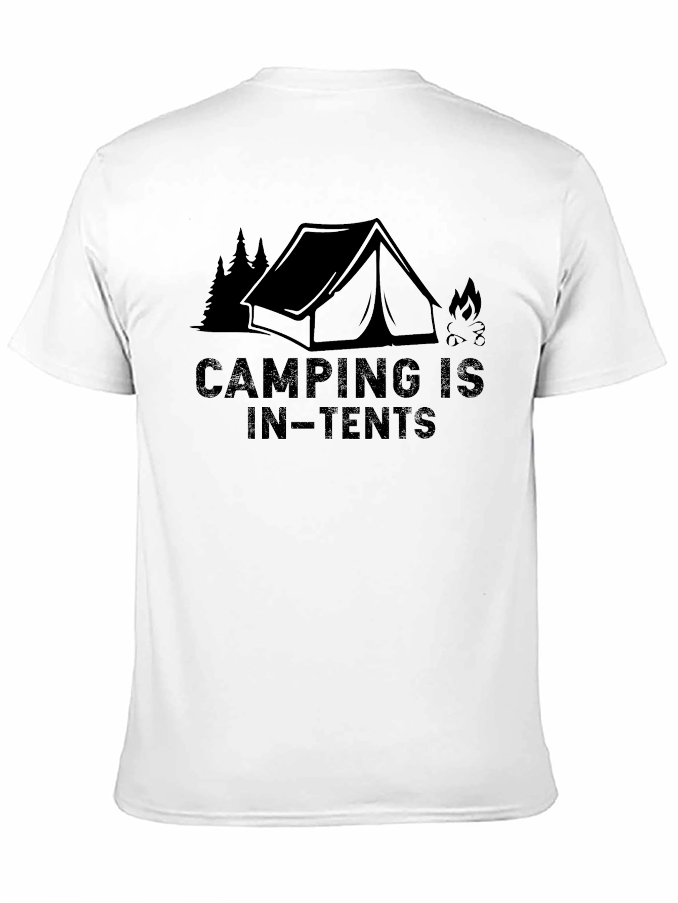 Camping Is In-Tents Graphic Tee