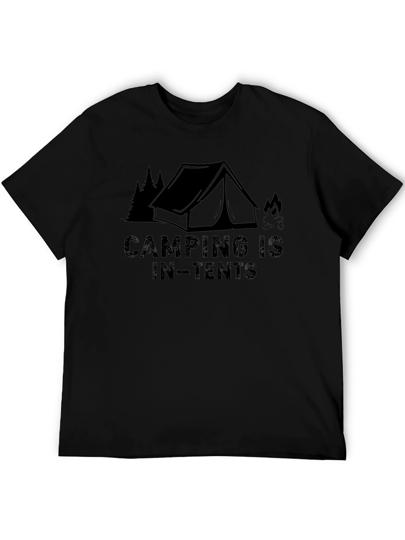 Camping Is In-Tents Graphic Tee