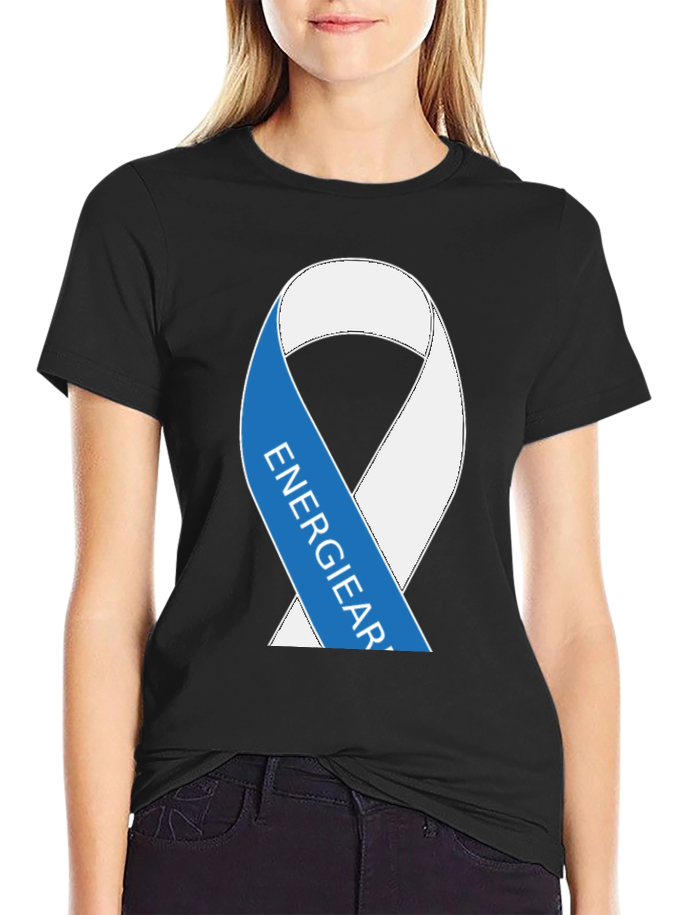 EnergiEarth Ribbon Graphic Tee - Support Awareness