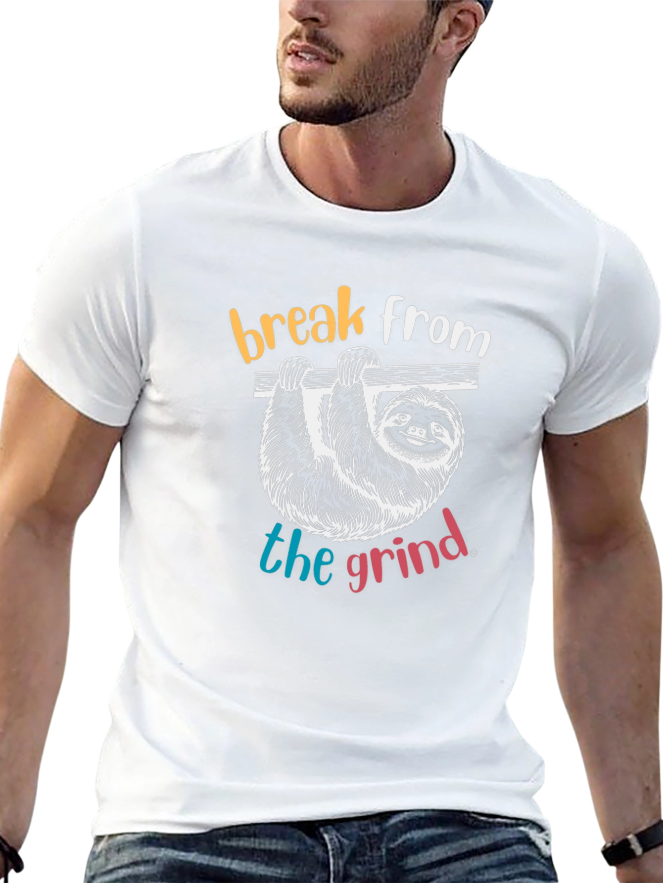 Break From the Grind Sloth T-Shirt