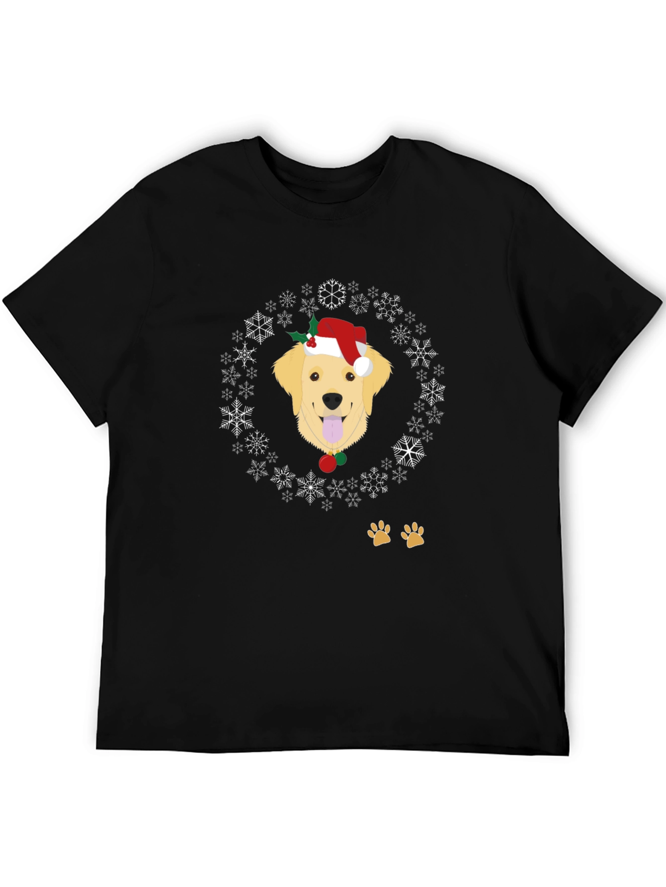Festive Dog Christmas T-Shirt