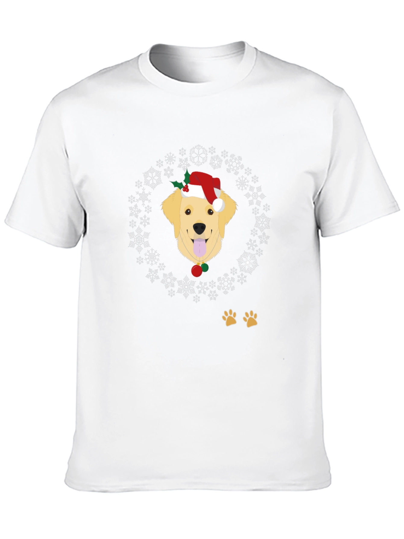 Festive Dog Christmas T-Shirt