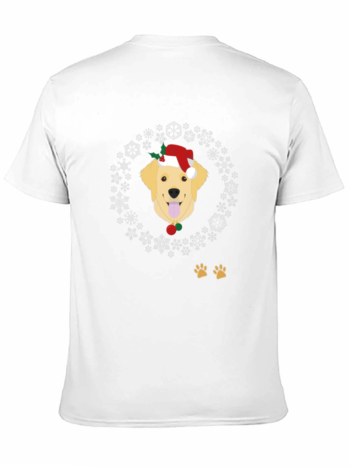 Festive Dog Christmas T-Shirt