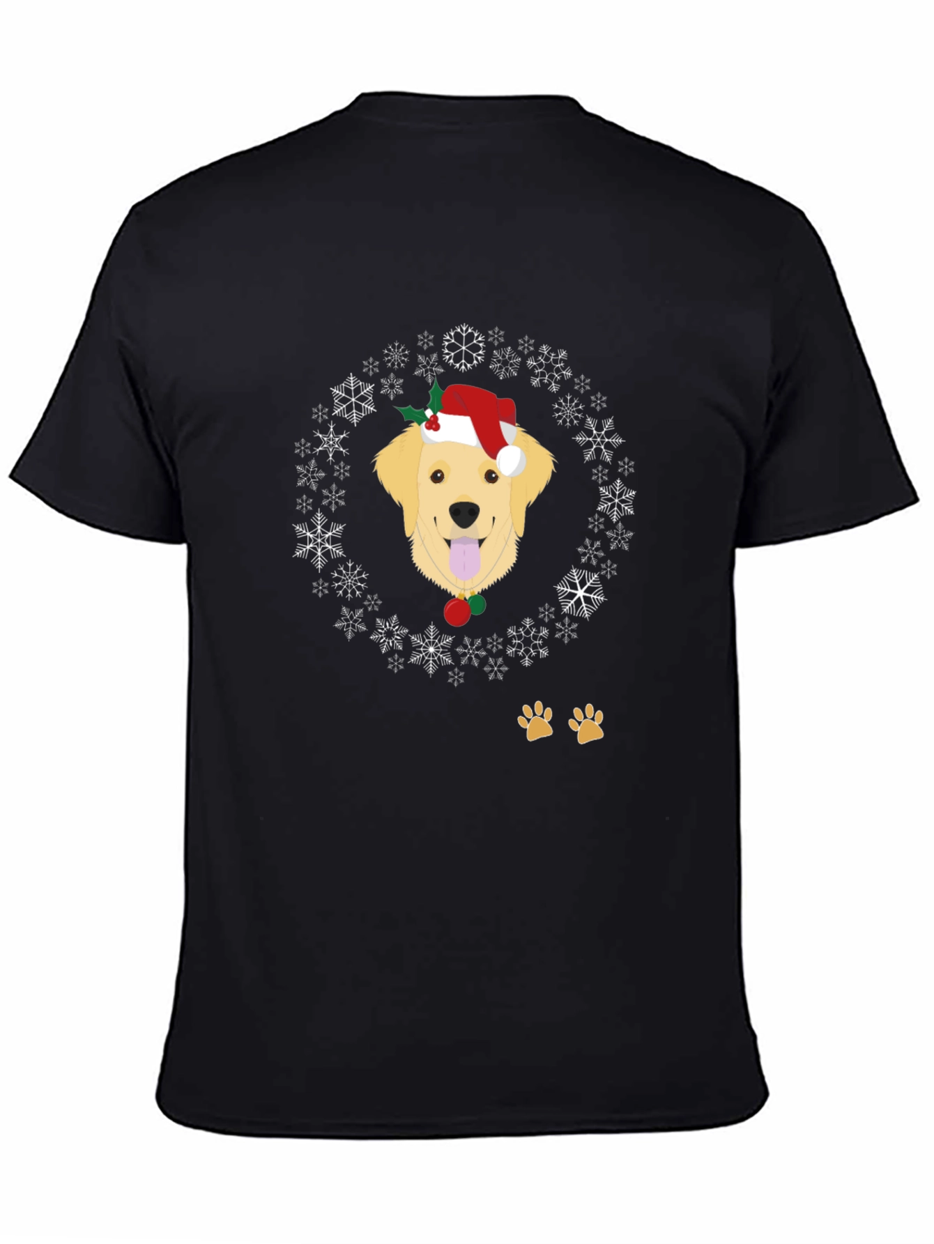 Festive Dog Christmas T-Shirt