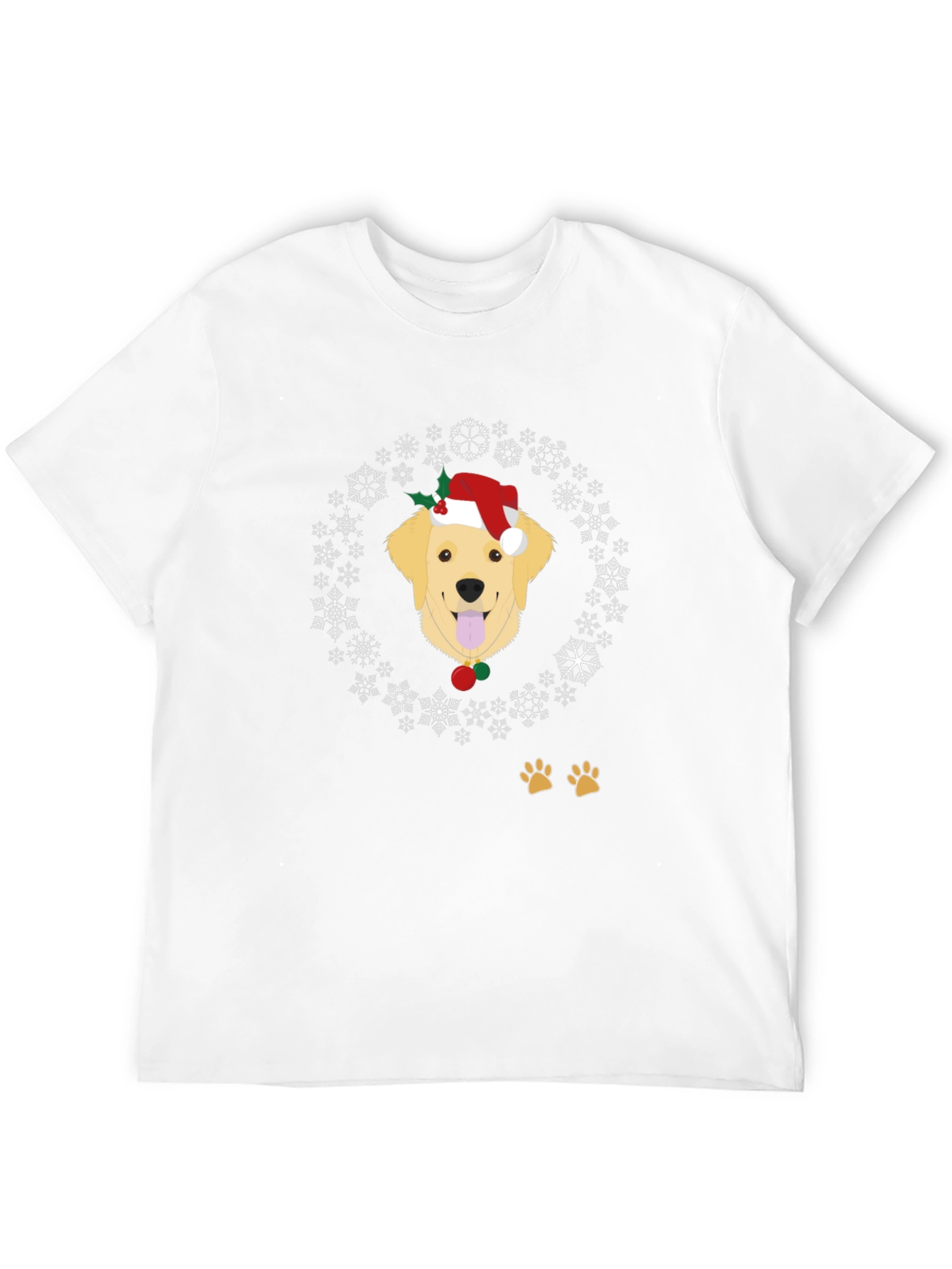 Festive Dog Christmas T-Shirt