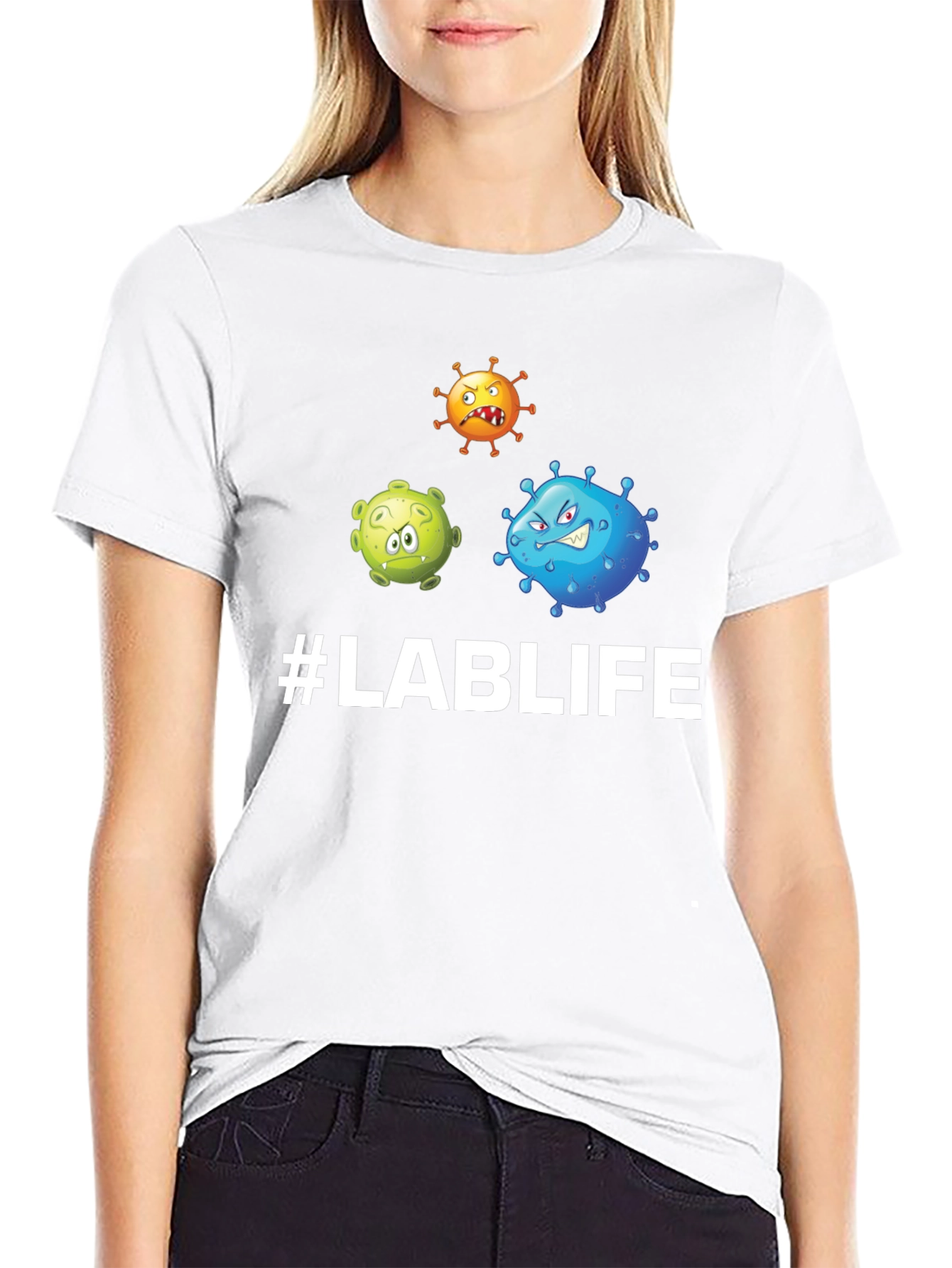 #LabLife Virus Graphic Tee - Science Humor T-Shirt