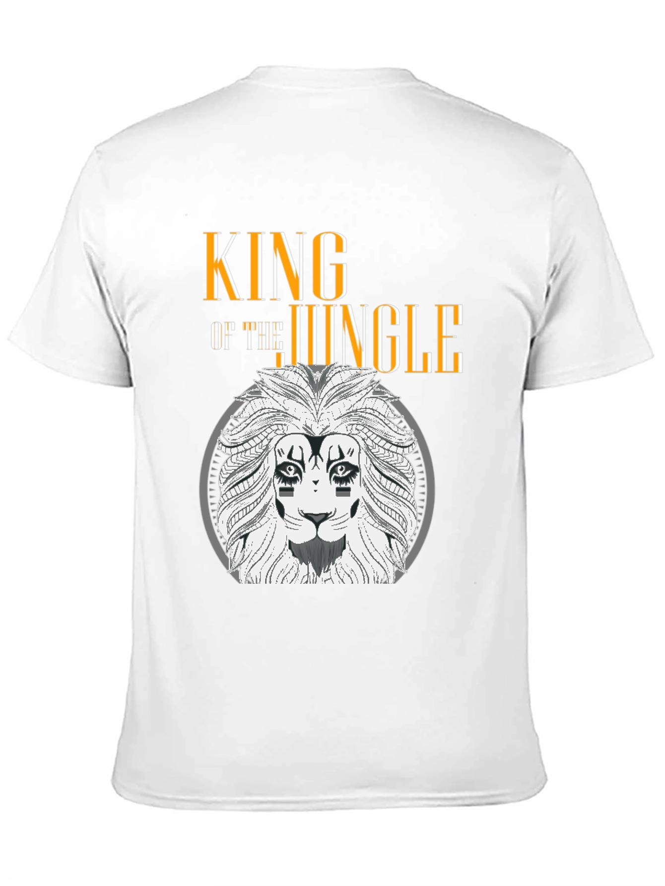 King of the Jungle Lion Graphic Tee