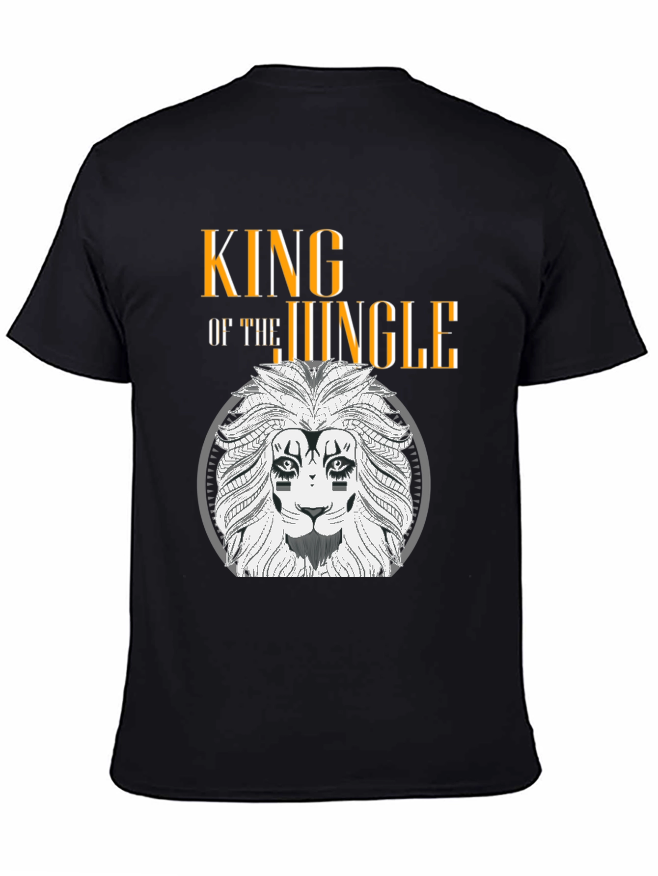 King of the Jungle Lion Graphic Tee