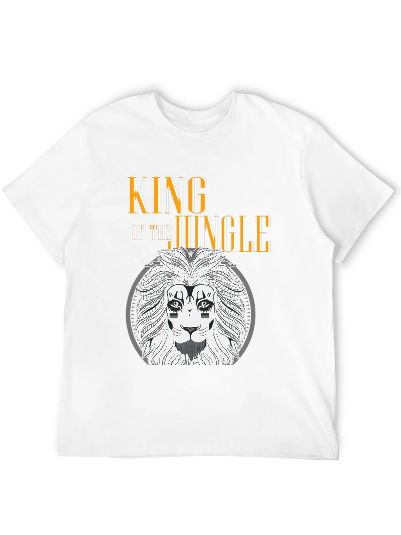 King of the Jungle Lion Graphic Tee