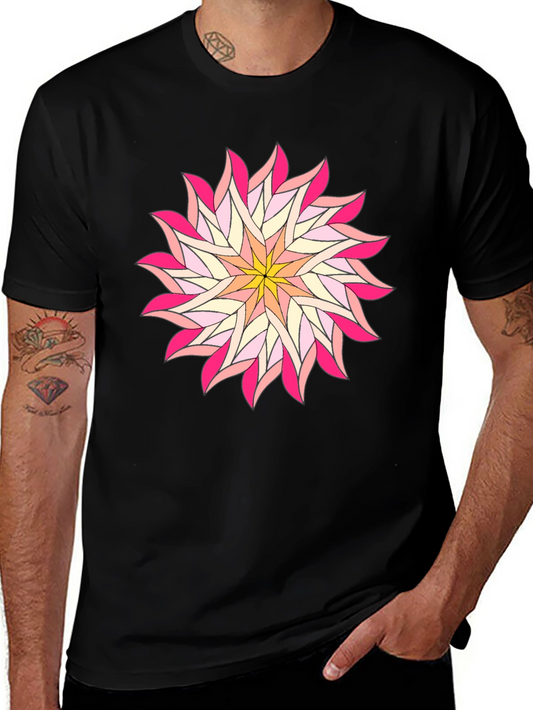 Floral Starburst Graphic Tee