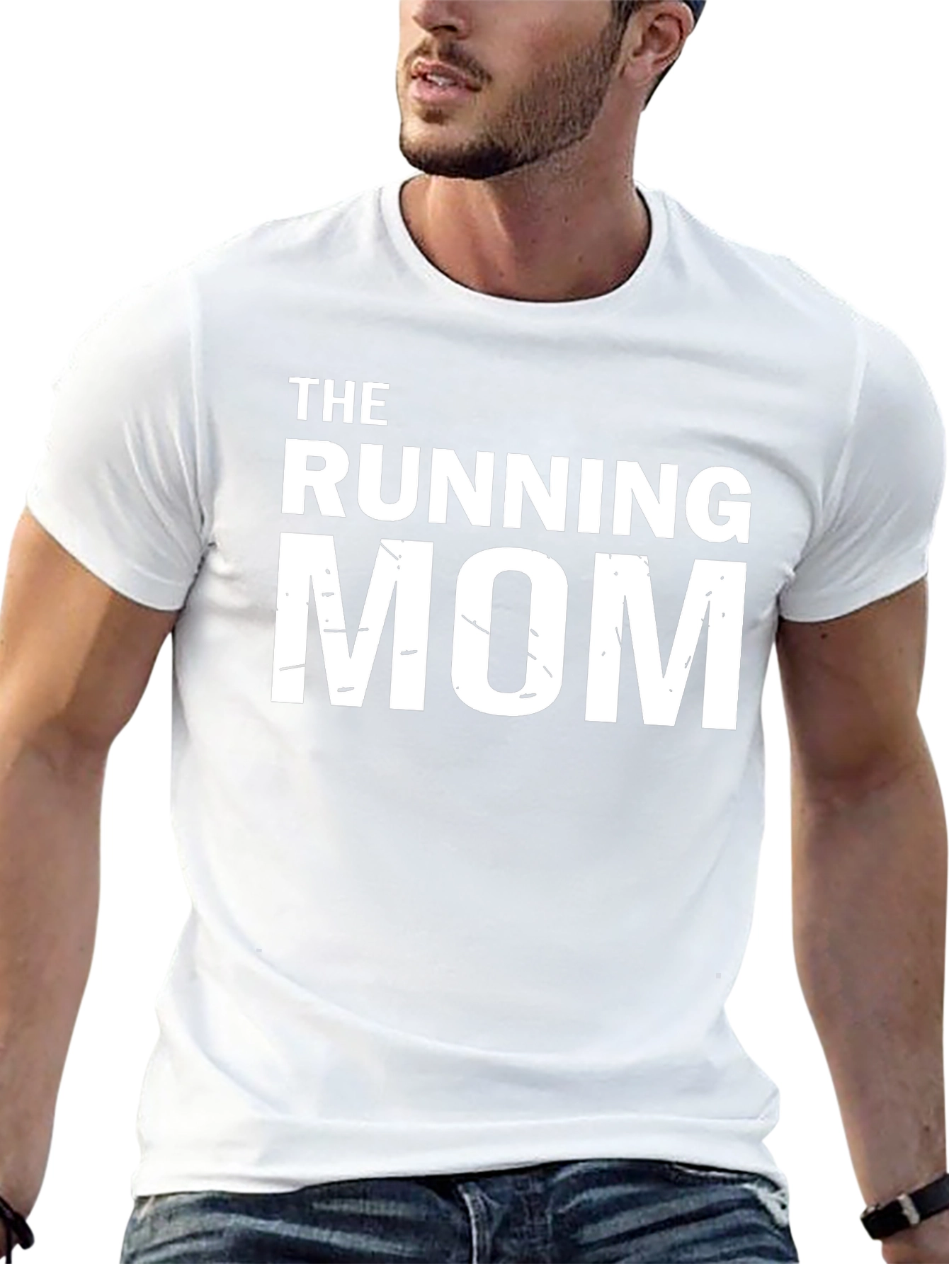 The Running Mom Black T-Shirt