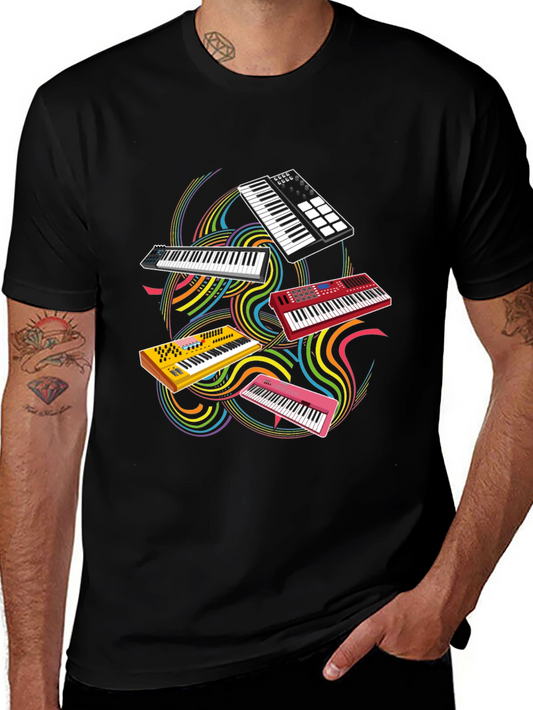 Keyboard T-Shirt - Music Lovers Gift