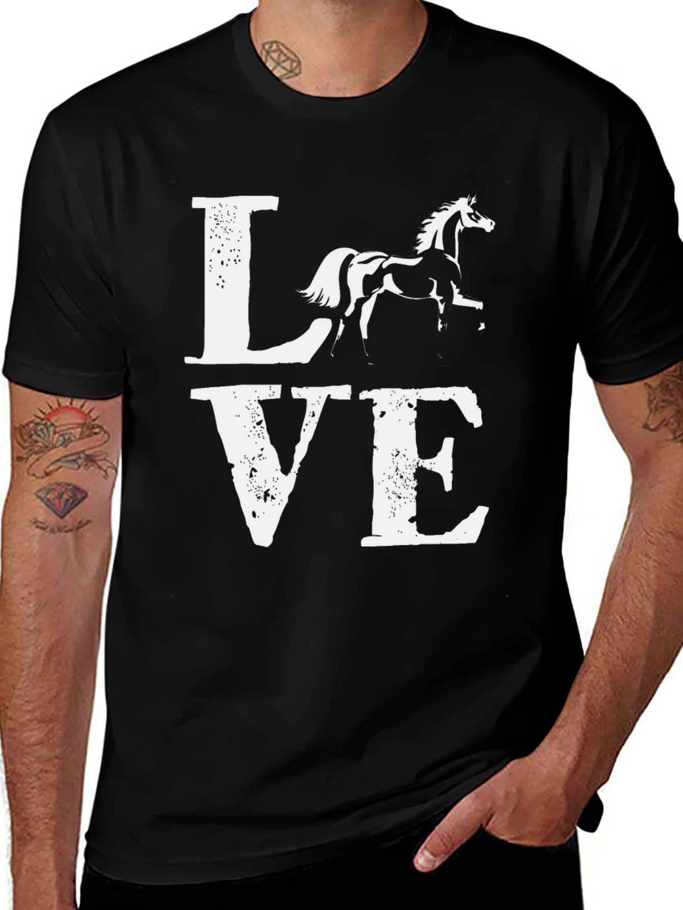 Love Horses Graphic T-Shirt