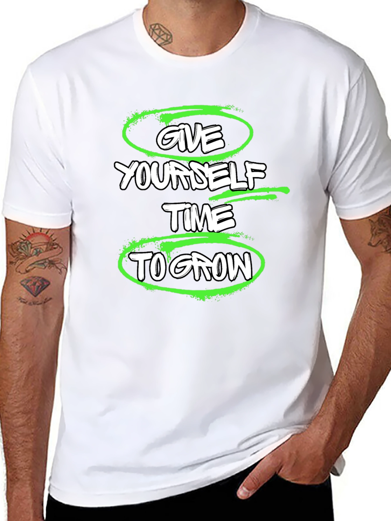 Give Yourself Time to Grow Graphic T-Shirt