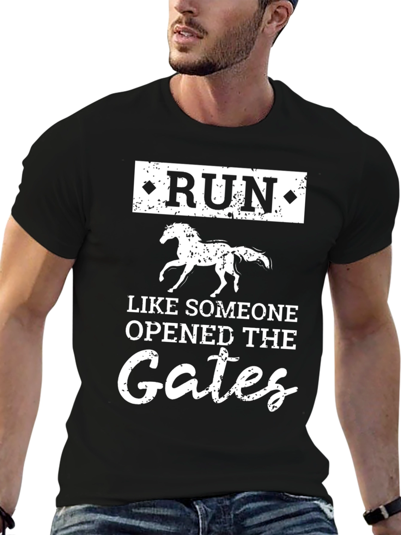 Run Like Someone Opened The Gates T-Shirt