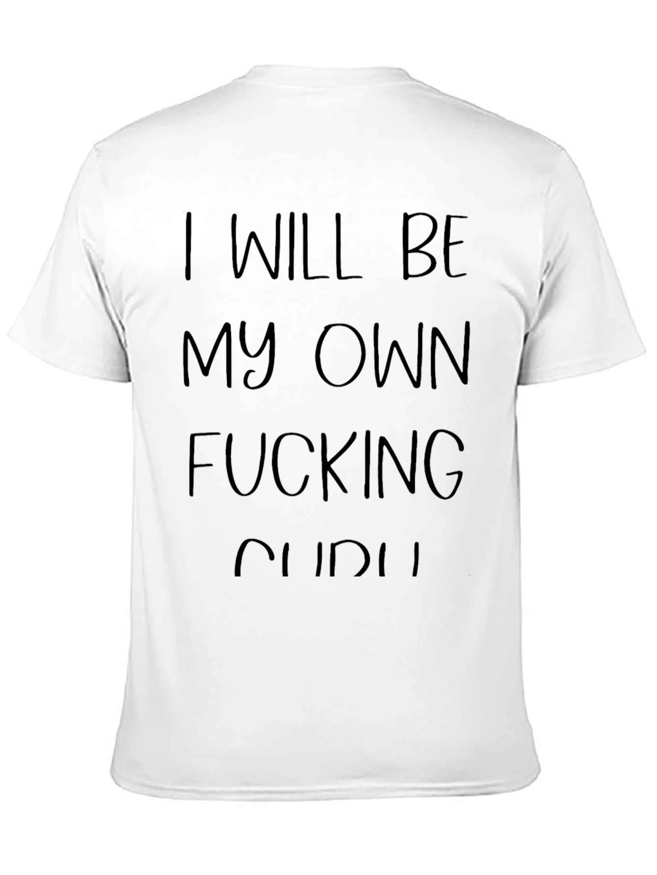 My Own Fucking Guru Black T-Shirt