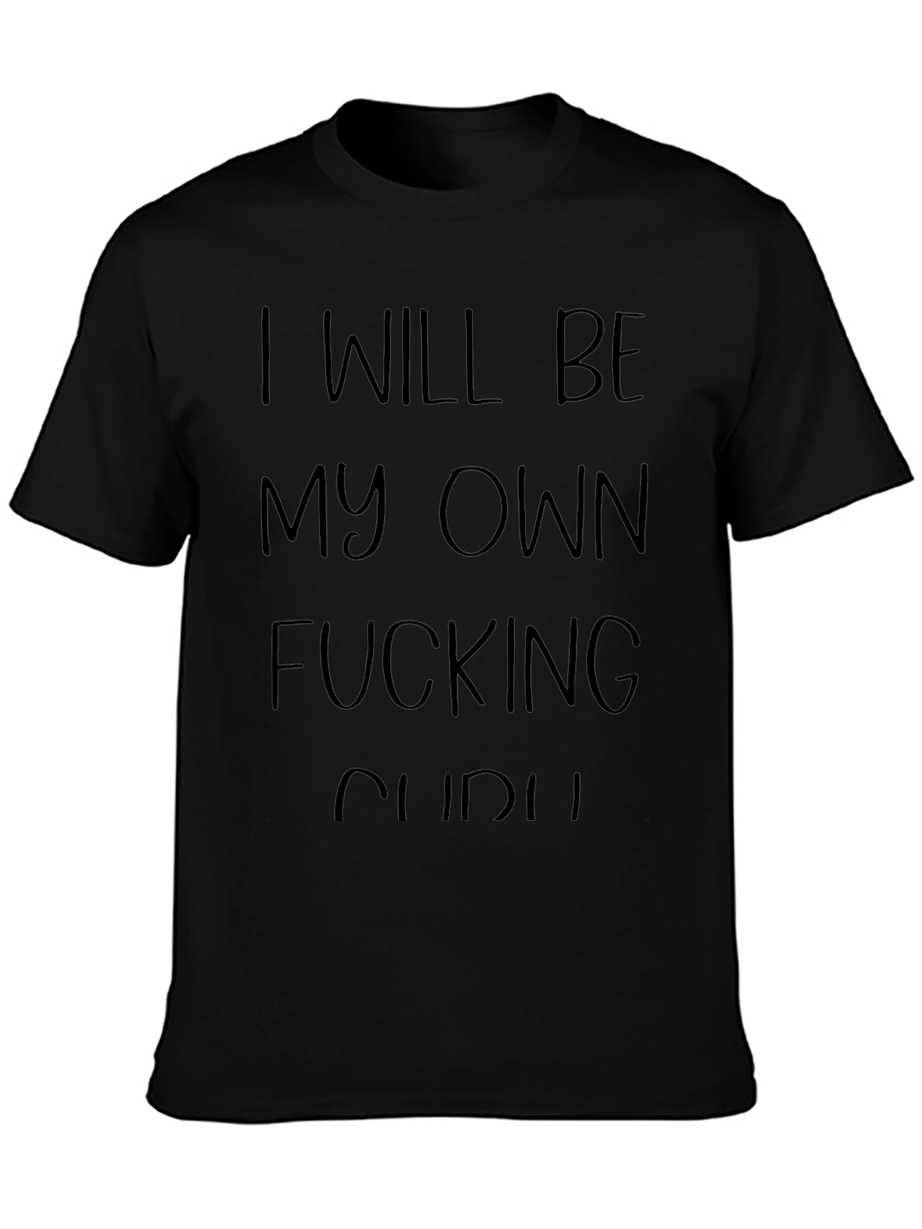 My Own Fucking Guru Black T-Shirt