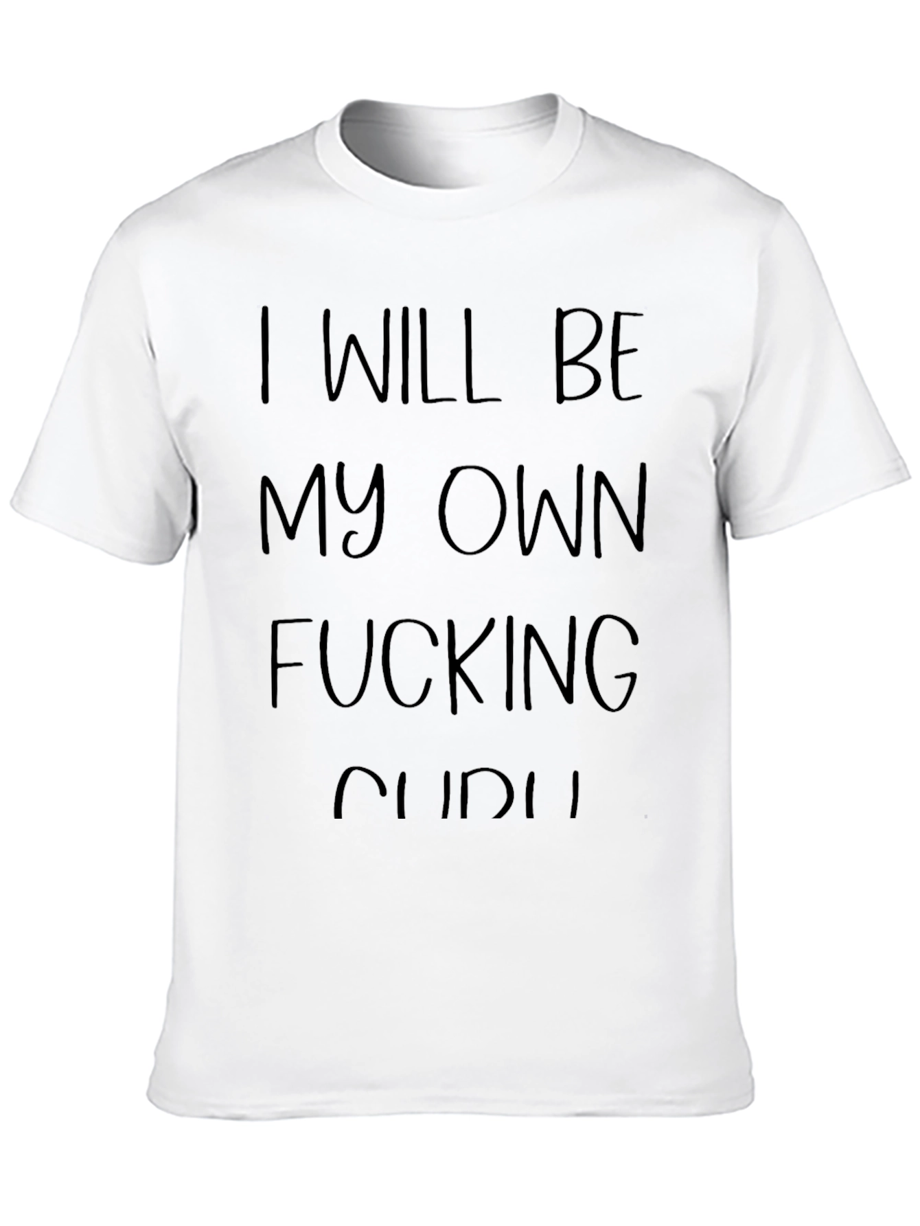 My Own Fucking Guru Black T-Shirt