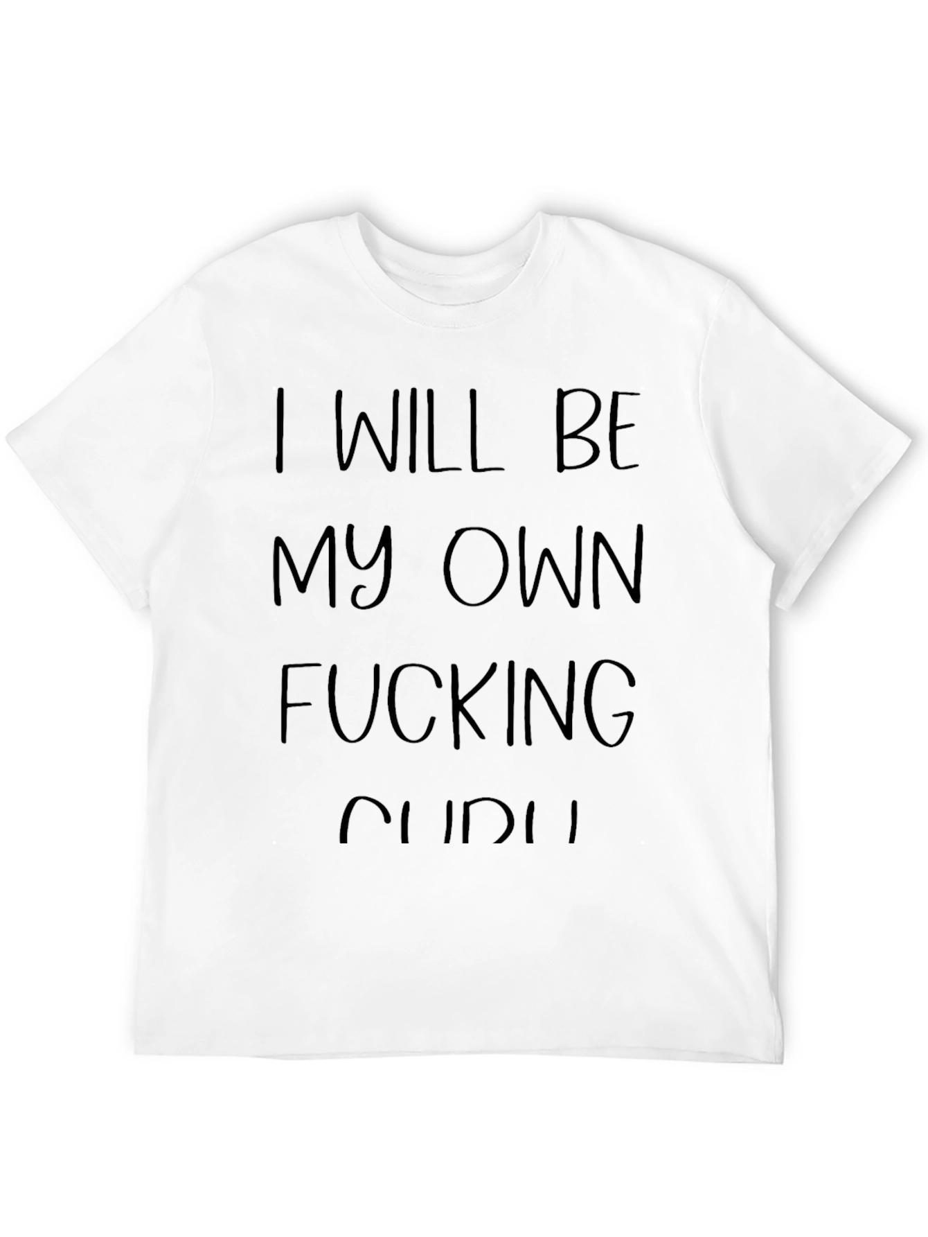 My Own Fucking Guru Black T-Shirt