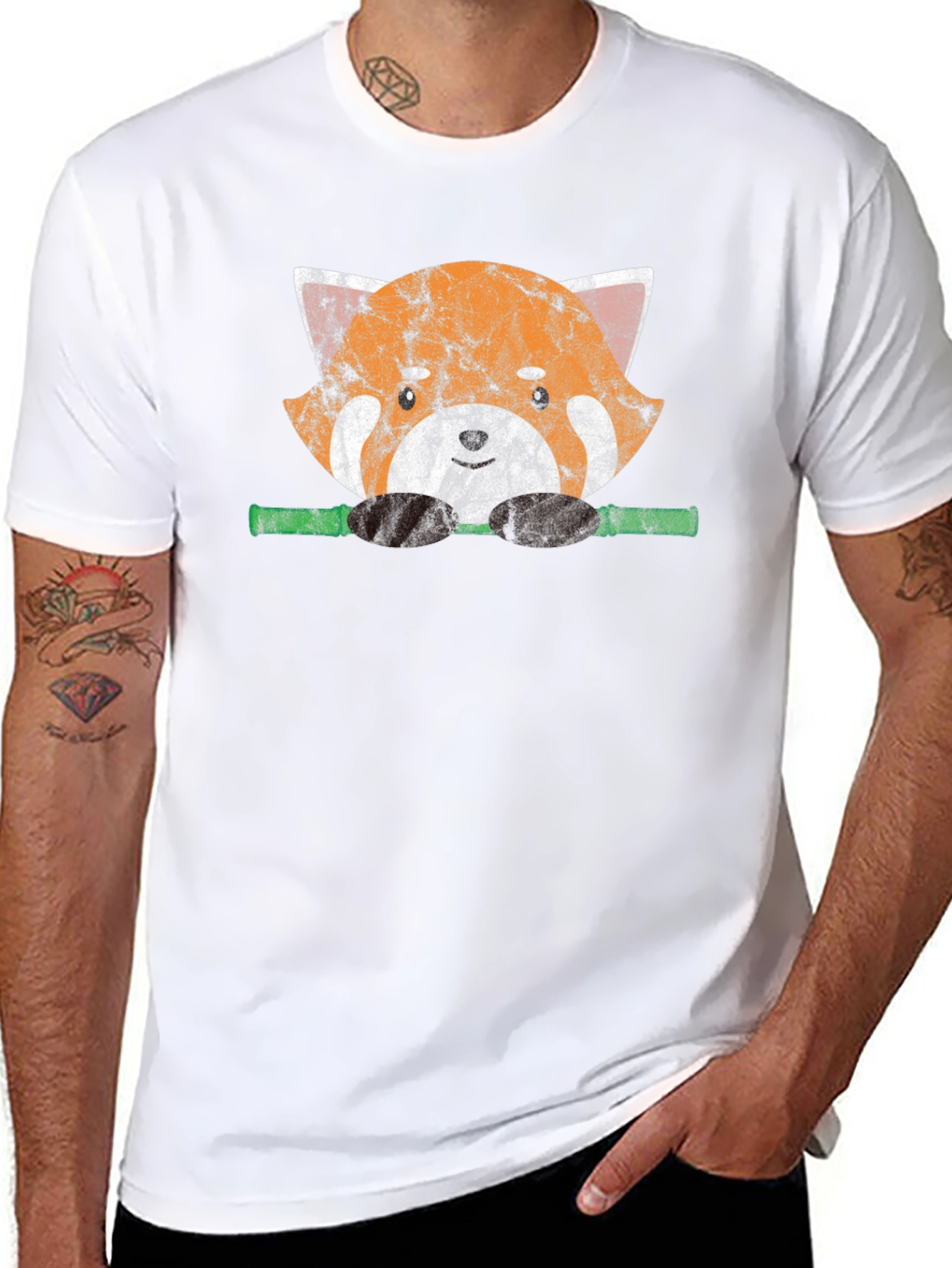 Red Panda Bamboo T-Shirt