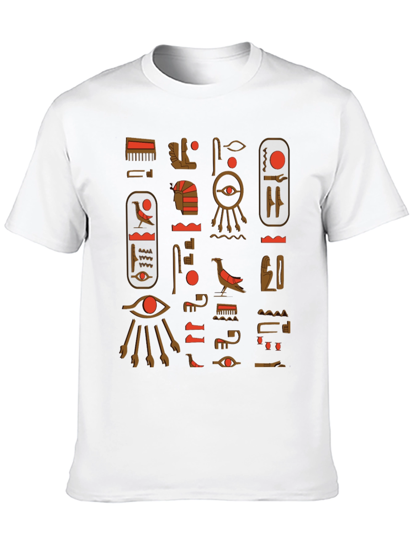 Egyptian Hieroglyph T-Shirt - Stylish Ancient Design