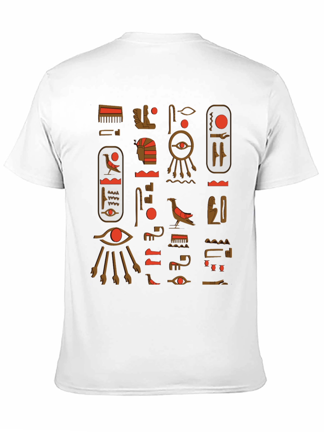 Egyptian Hieroglyph T-Shirt - Stylish Ancient Design