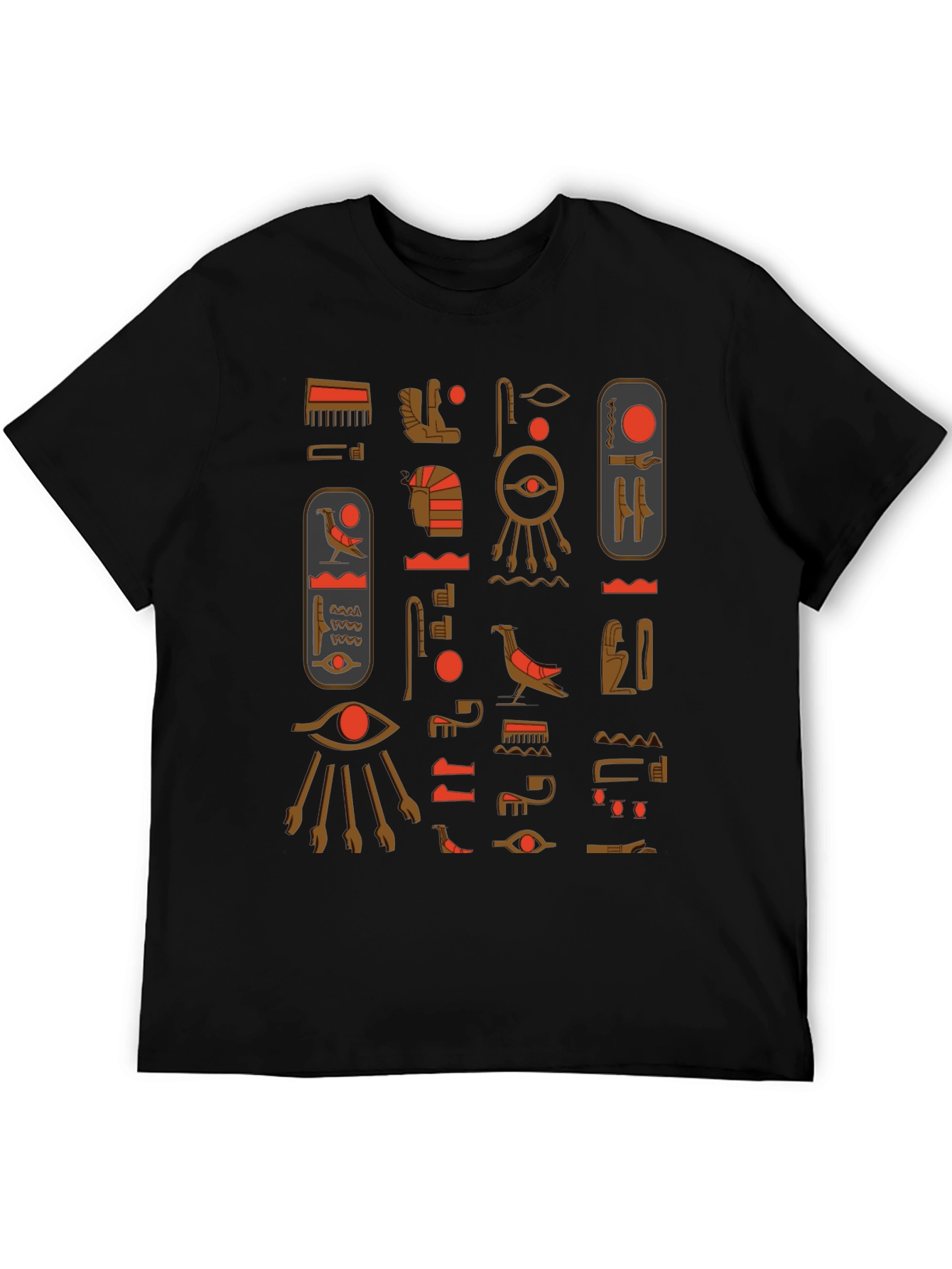 Egyptian Hieroglyph T-Shirt - Stylish Ancient Design