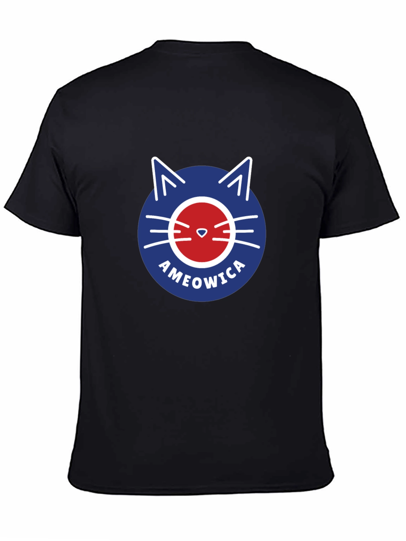 Ameowica Cat Graphic Tee - Patriotic & Funny