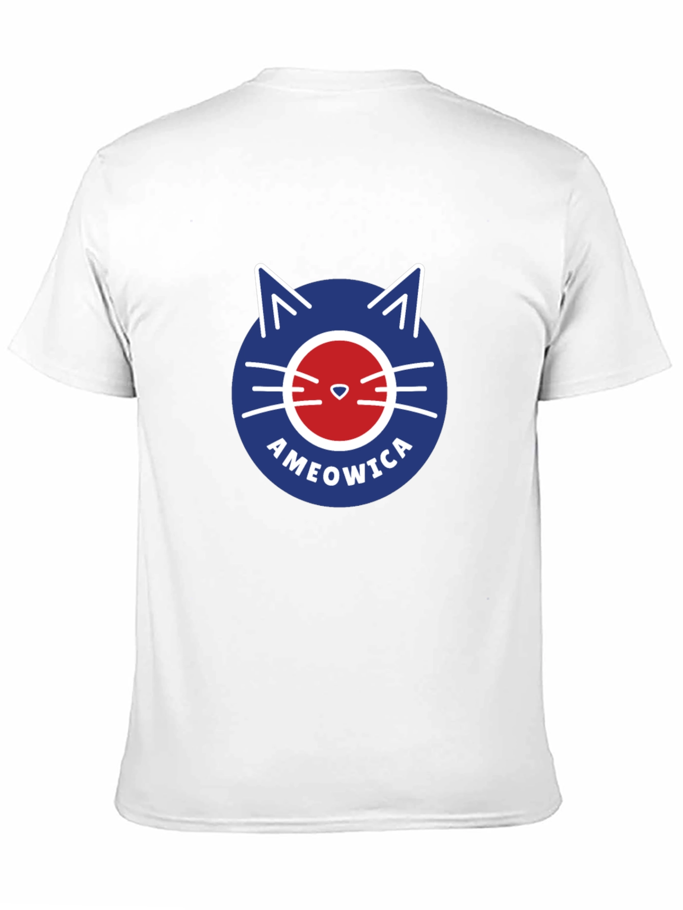 Ameowica Cat Graphic Tee - Patriotic & Funny