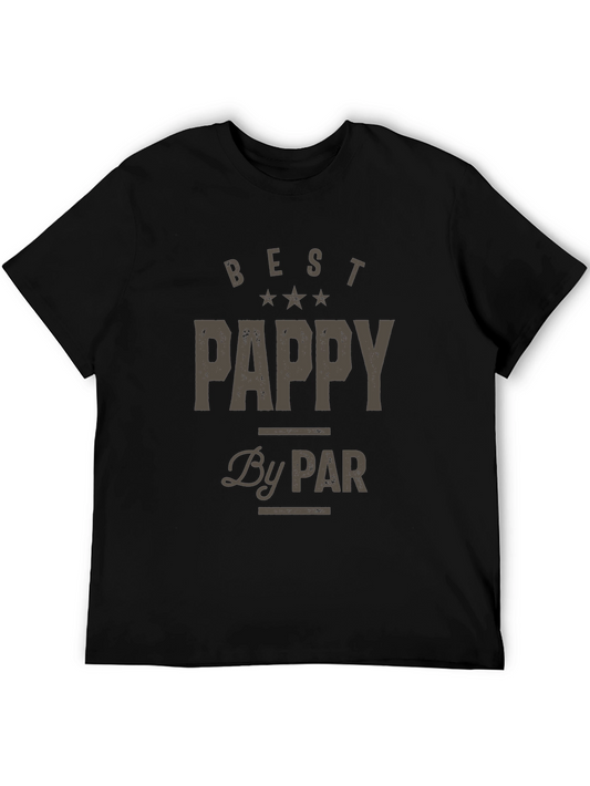 Best Pappy By Par T-Shirt Golfing Grandfather Tee